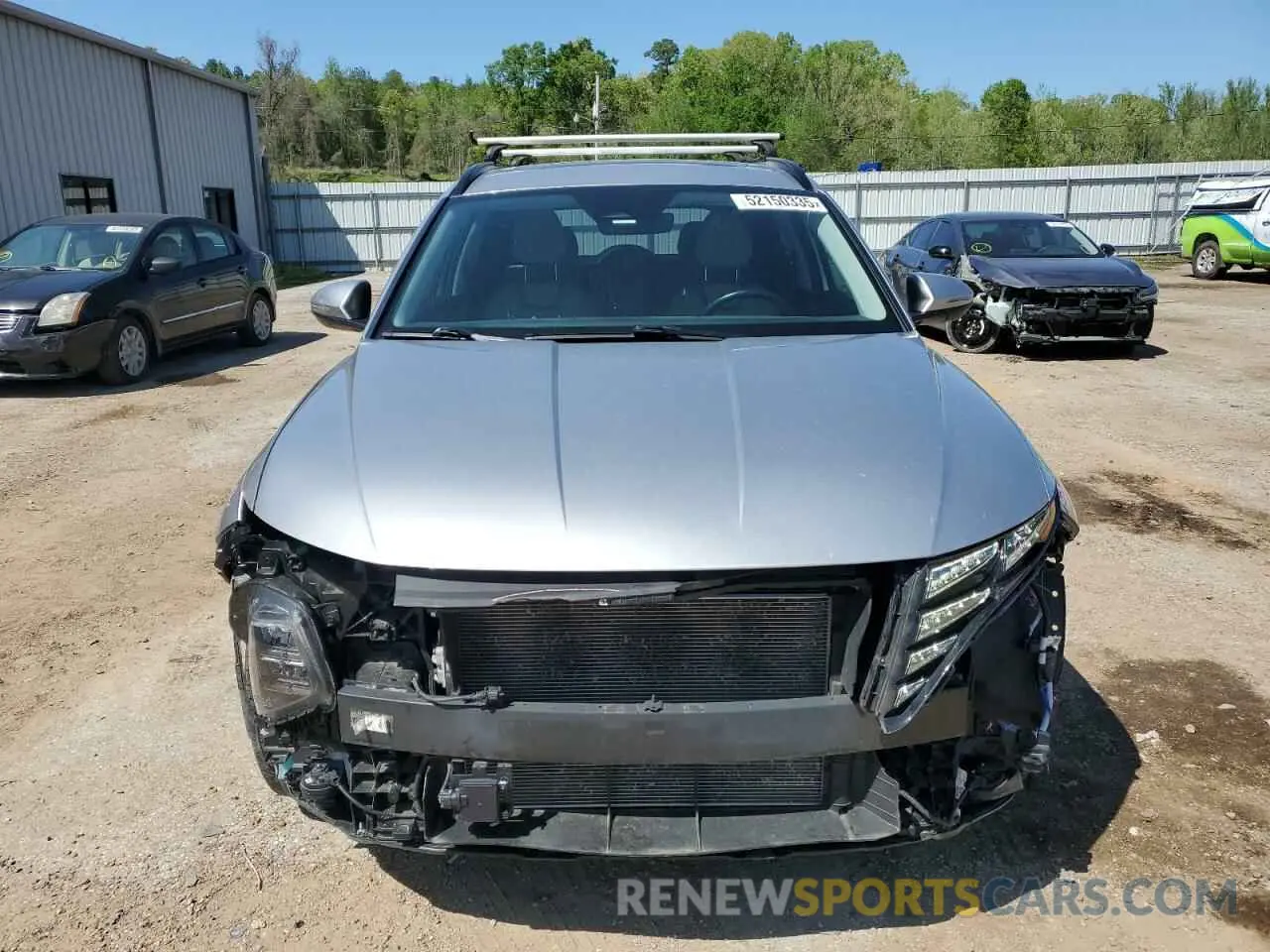 5 Photograph of a damaged car 5NMJC3AE4NH132967 HYUNDAI TUCSON 2022