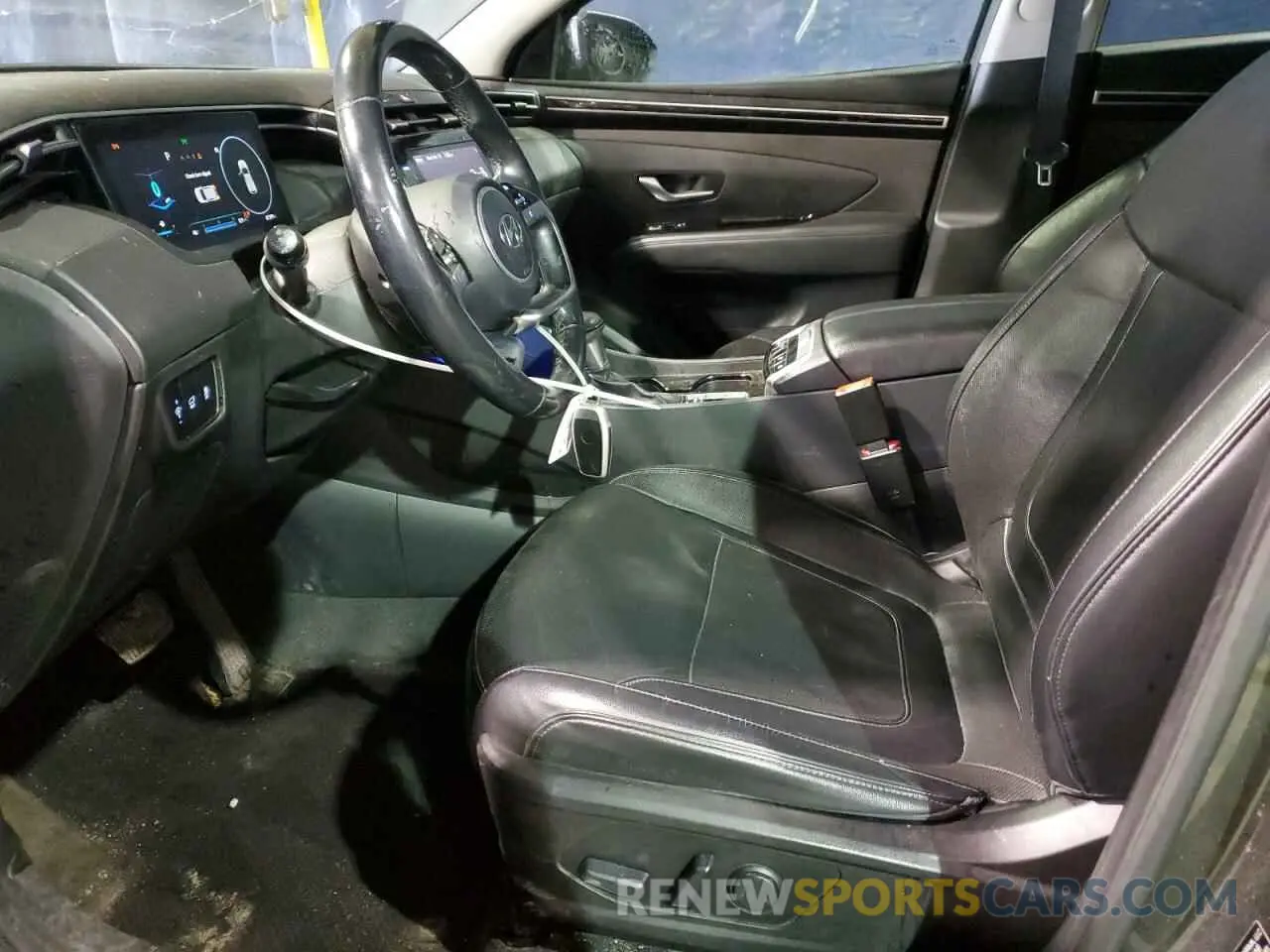7 Photograph of a damaged car 5NMJC3AE5NH043053 HYUNDAI TUCSON 2022