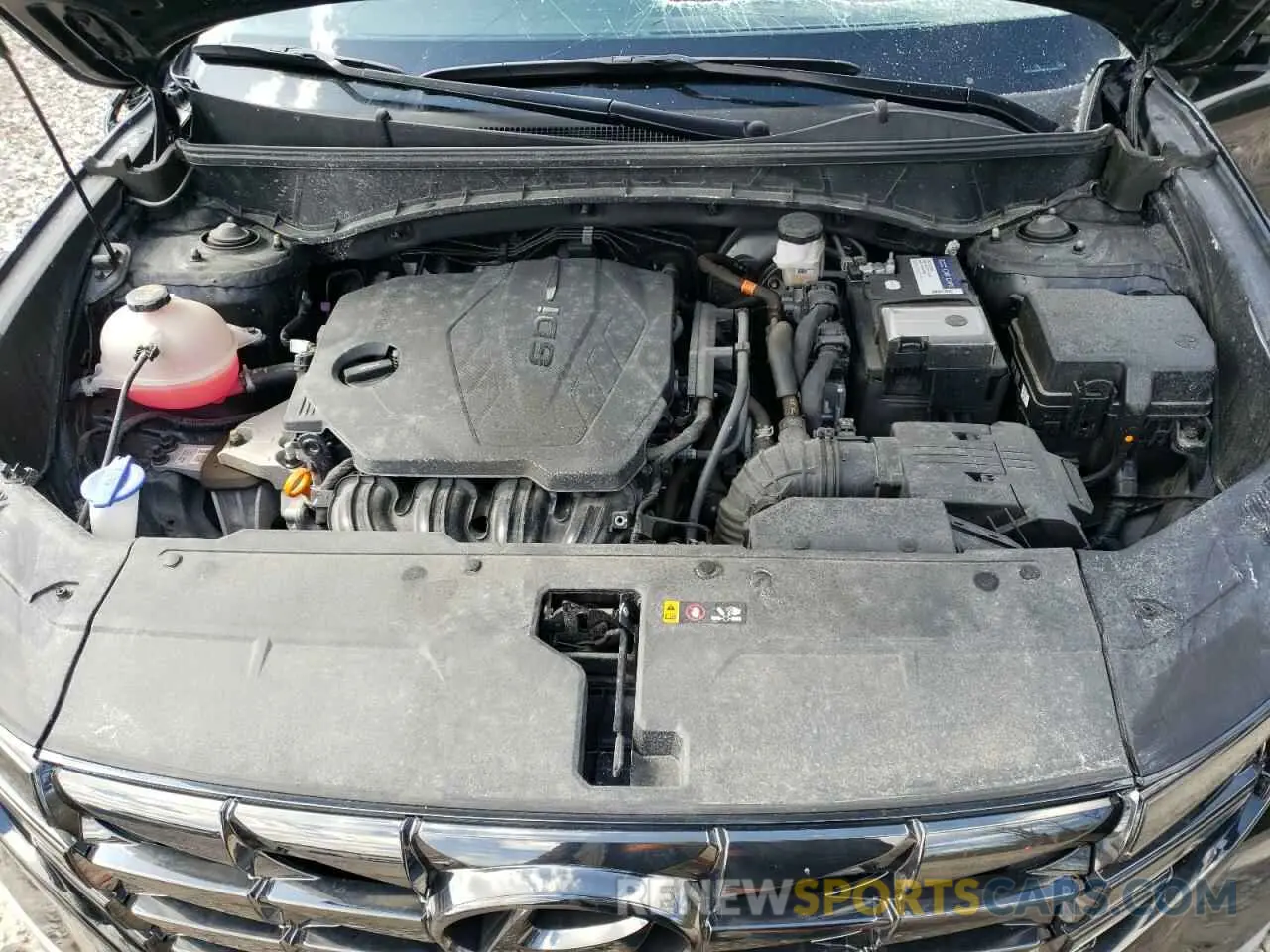 13 Photograph of a damaged car 5NMJC3AE5NH149471 HYUNDAI TUCSON 2022