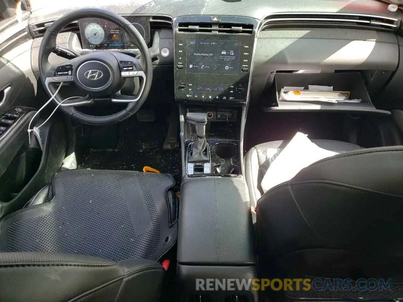 8 Photograph of a damaged car 5NMJC3AE5NH149471 HYUNDAI TUCSON 2022