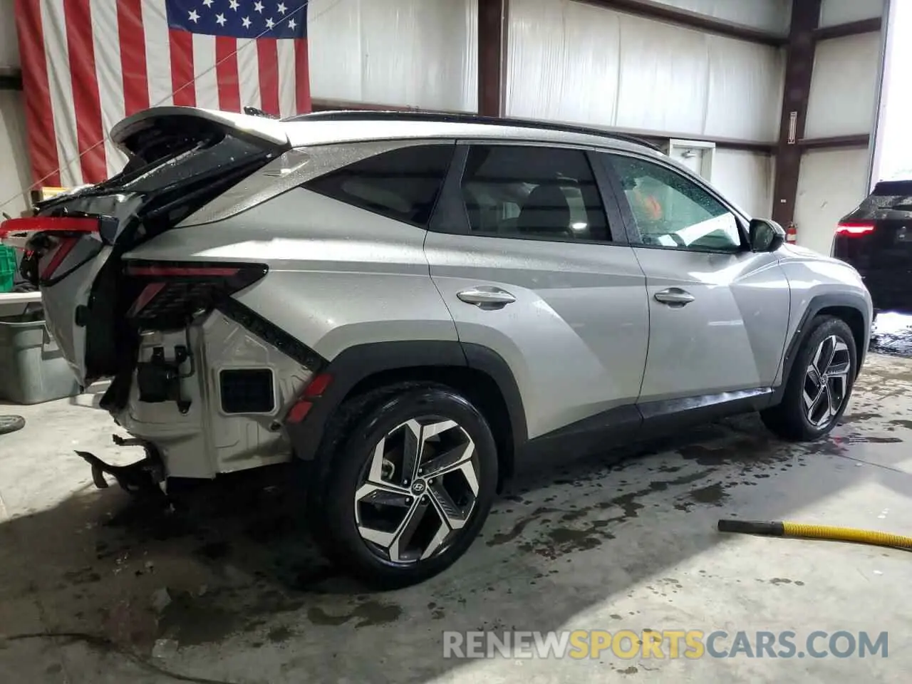 3 Photograph of a damaged car 5NMJC3AE6NH089247 HYUNDAI TUCSON 2022