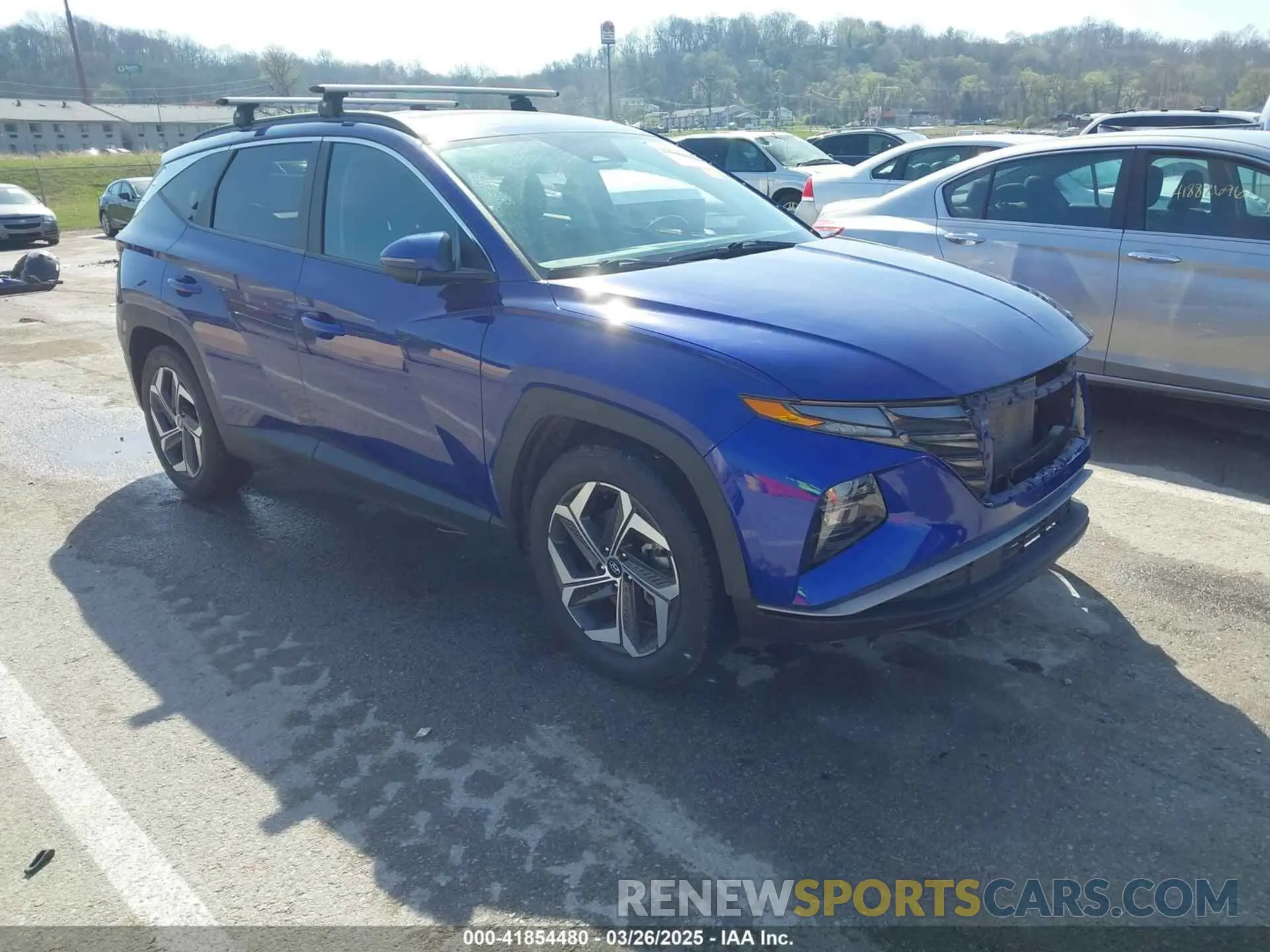 1 Photograph of a damaged car 5NMJC3AE6NH127253 HYUNDAI TUCSON 2022