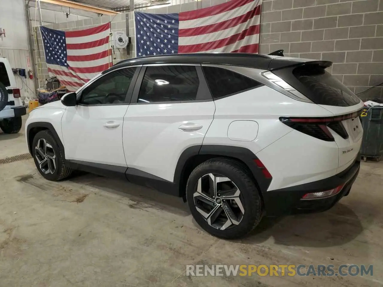 2 Photograph of a damaged car 5NMJC3AE7NH019482 HYUNDAI TUCSON 2022