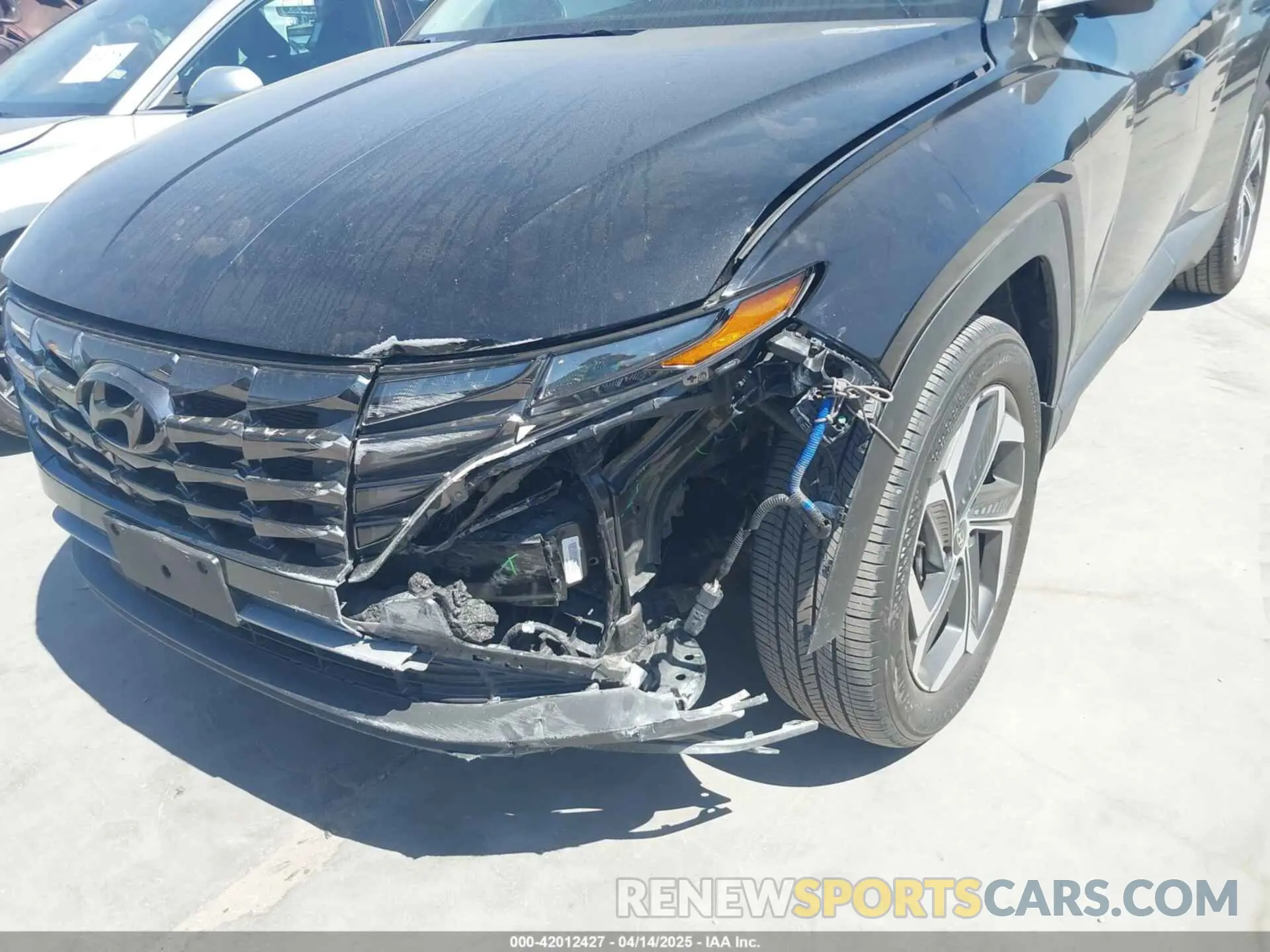 6 Photograph of a damaged car 5NMJC3AE7NH043295 HYUNDAI TUCSON 2022