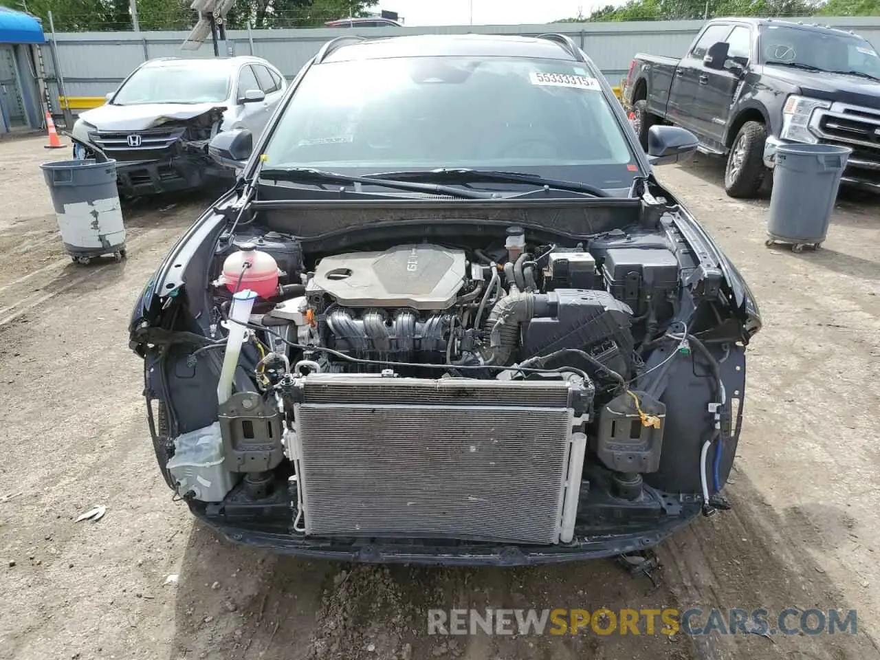 5 Photograph of a damaged car 5NMJC3AE7NH126872 HYUNDAI TUCSON 2022