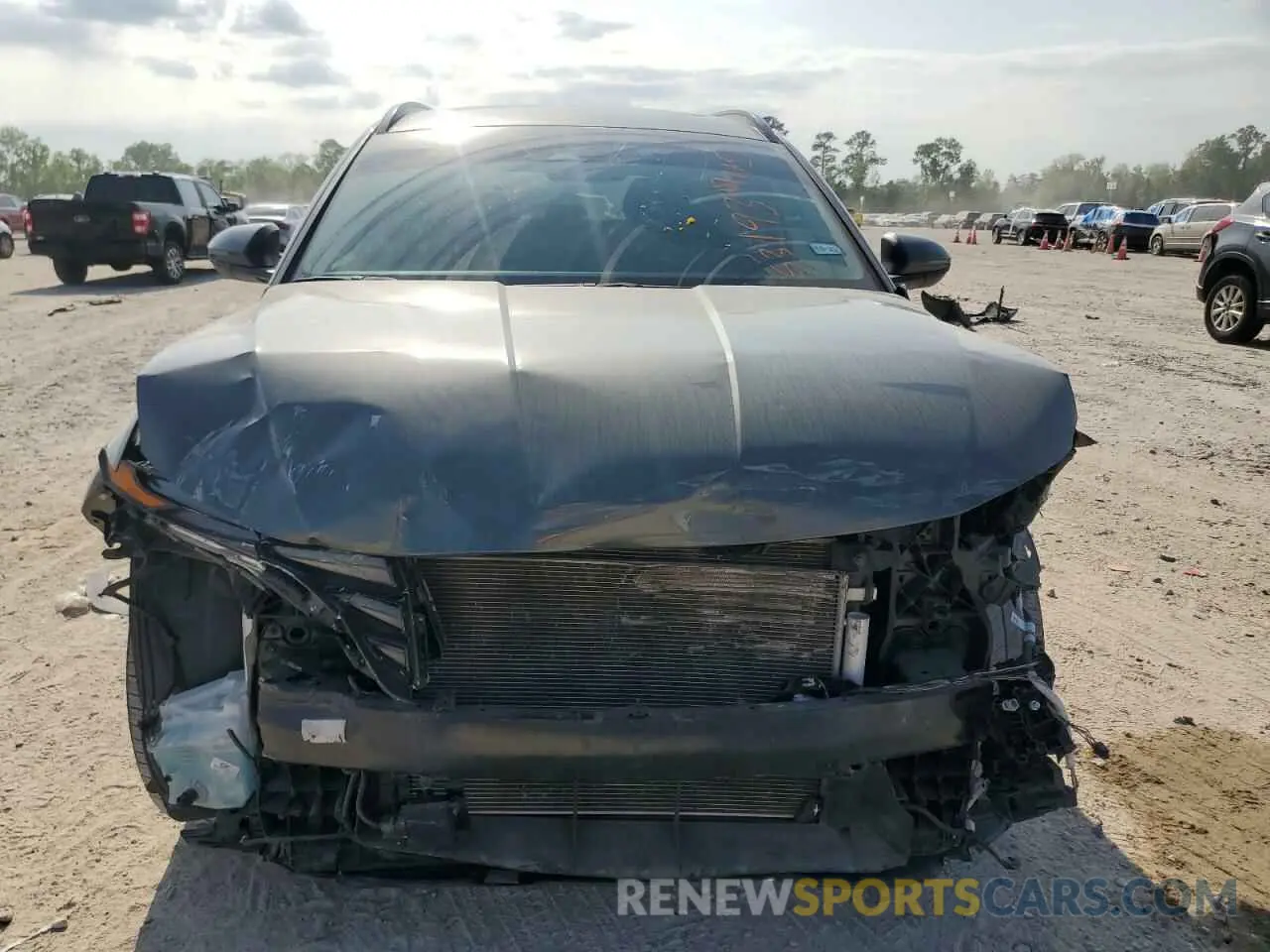 5 Photograph of a damaged car 5NMJC3AE7NH158043 HYUNDAI TUCSON 2022