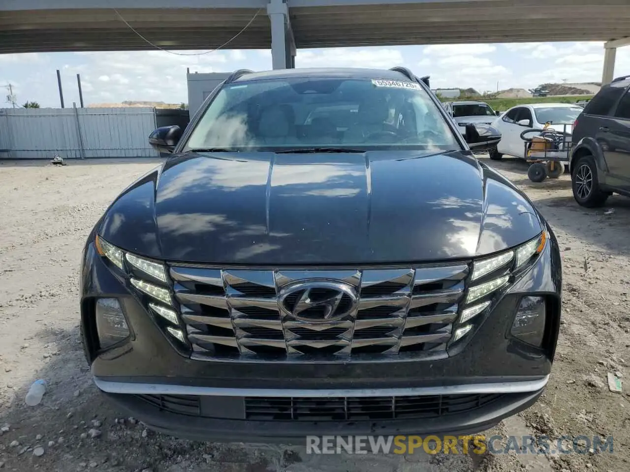 5 Photograph of a damaged car 5NMJC3AE8NH119638 HYUNDAI TUCSON 2022