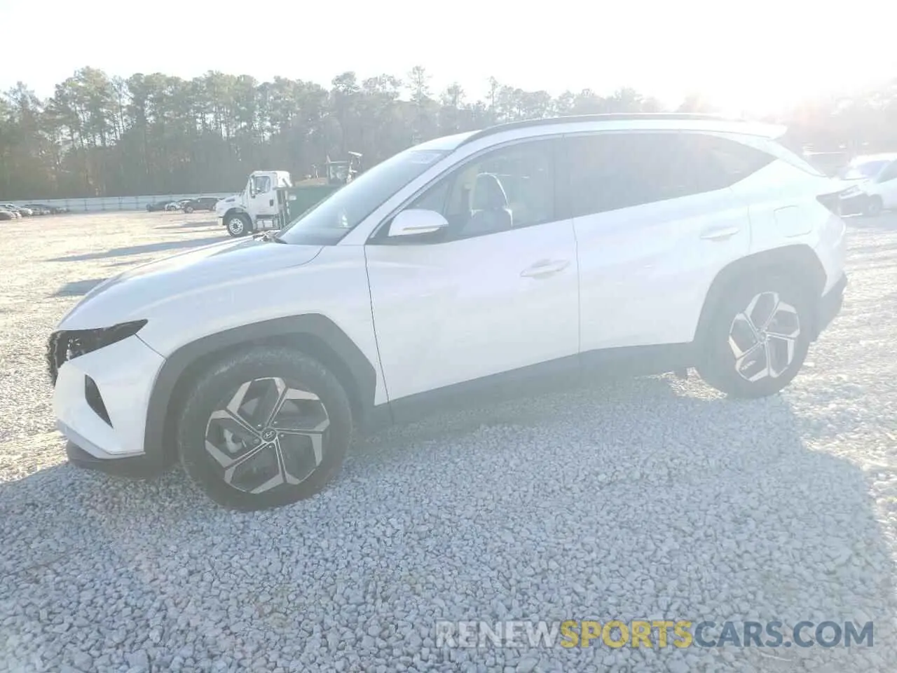 1 Photograph of a damaged car 5NMJC3AE9NH058462 HYUNDAI TUCSON 2022