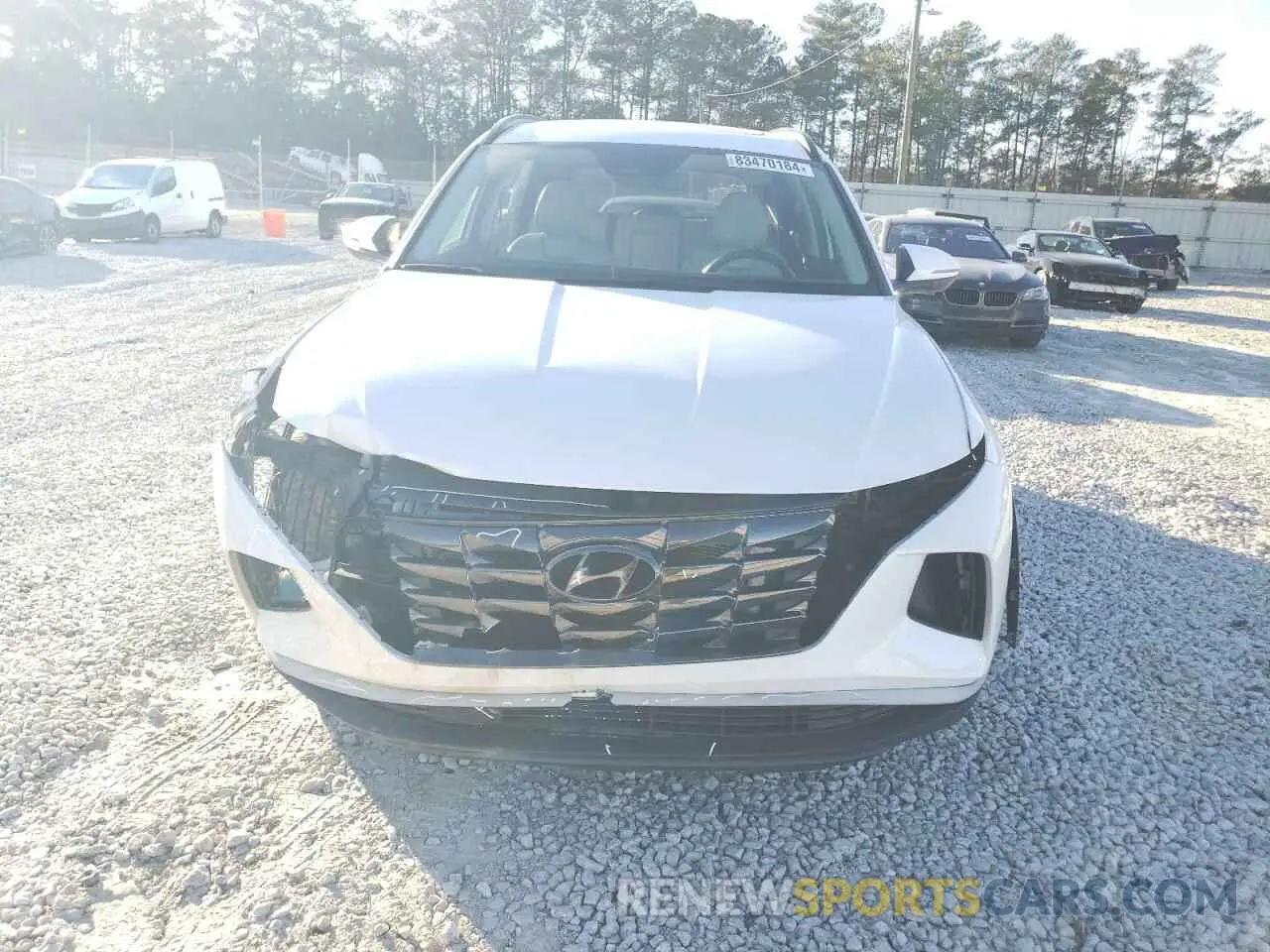 5 Photograph of a damaged car 5NMJC3AE9NH058462 HYUNDAI TUCSON 2022