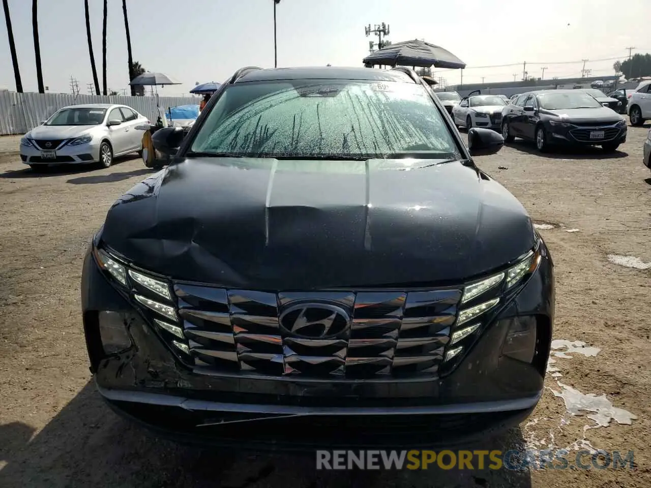 5 Photograph of a damaged car 5NMJC3AE9NH120507 HYUNDAI TUCSON 2022
