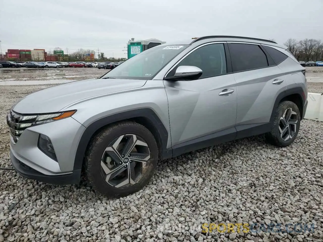 1 Photograph of a damaged car 5NMJC3AE9NH138036 HYUNDAI TUCSON 2022