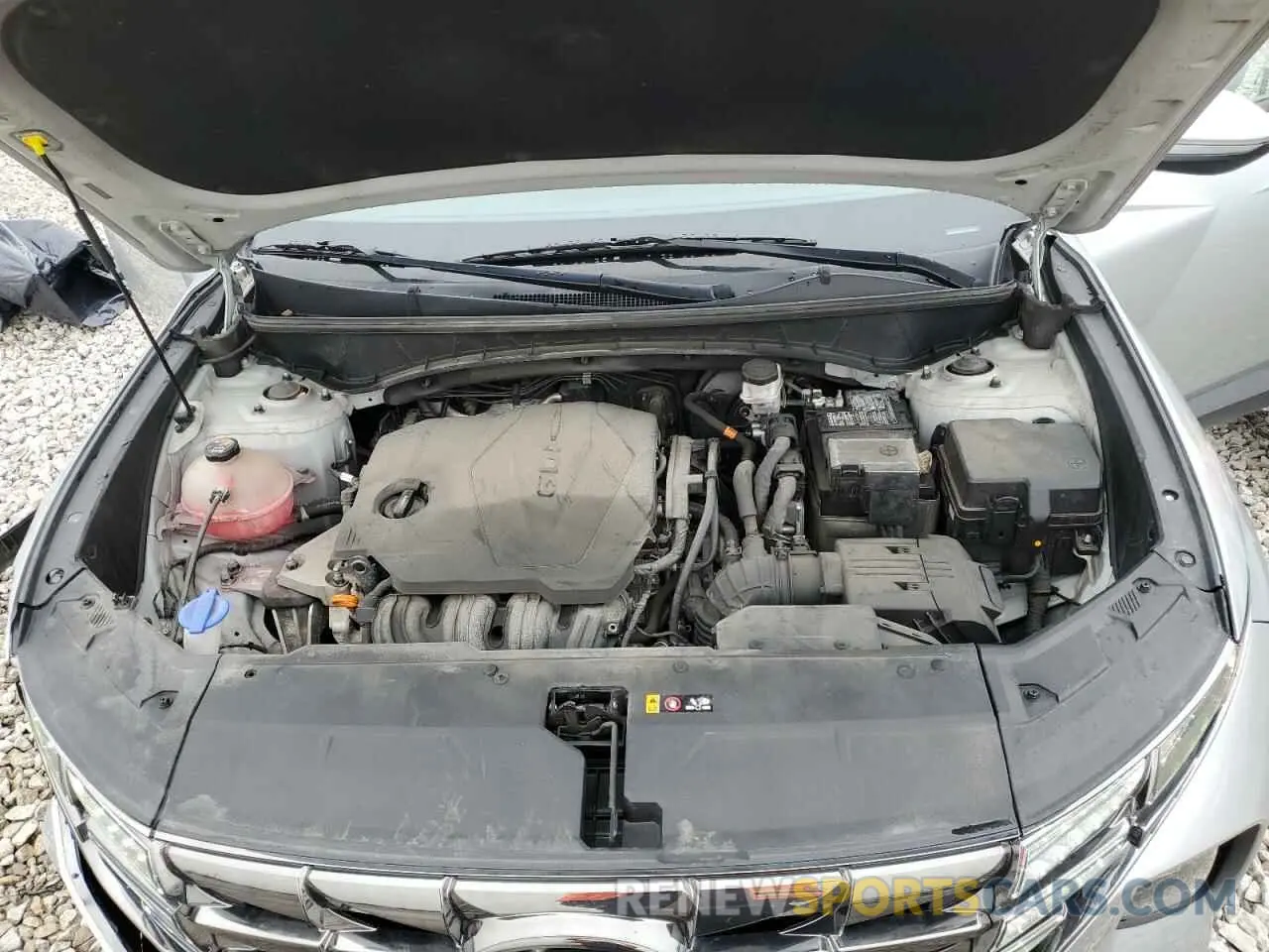 13 Photograph of a damaged car 5NMJC3AE9NH138036 HYUNDAI TUCSON 2022