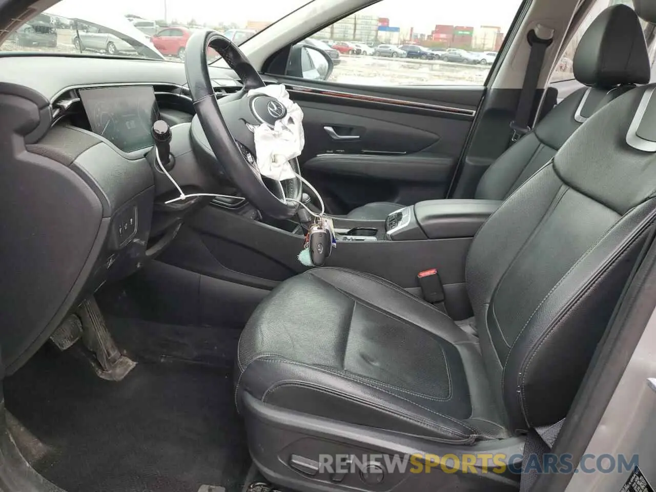 7 Photograph of a damaged car 5NMJC3AE9NH138036 HYUNDAI TUCSON 2022
