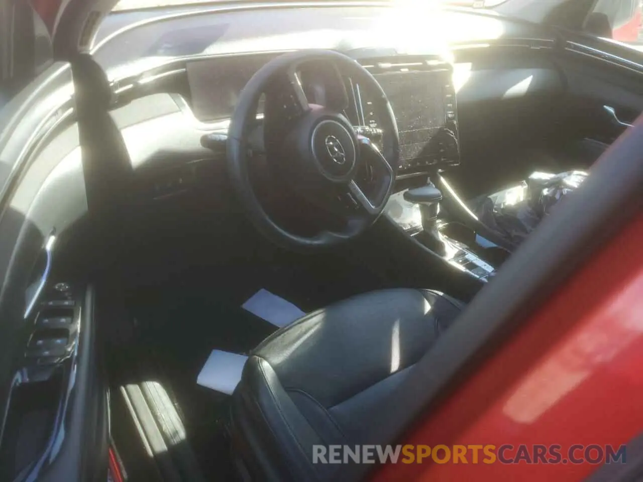 8 Photograph of a damaged car 5NMJCCAE1NH014262 HYUNDAI TUCSON 2022