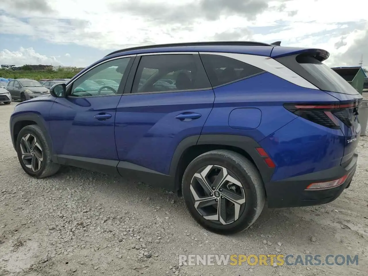 2 Photograph of a damaged car 5NMJCCAE1NH032261 HYUNDAI TUCSON 2022