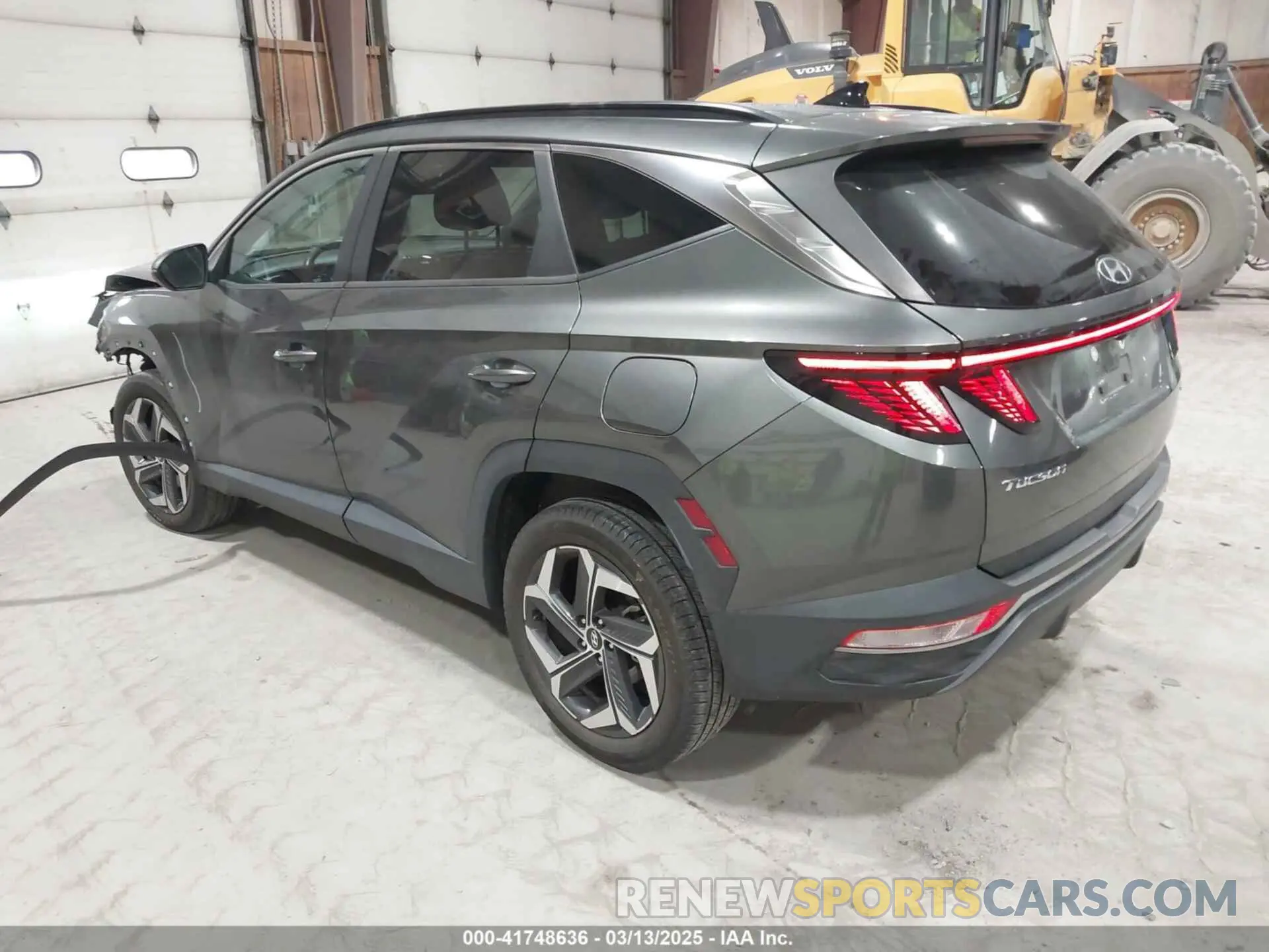 3 Photograph of a damaged car 5NMJCCAE1NH089480 HYUNDAI TUCSON 2022