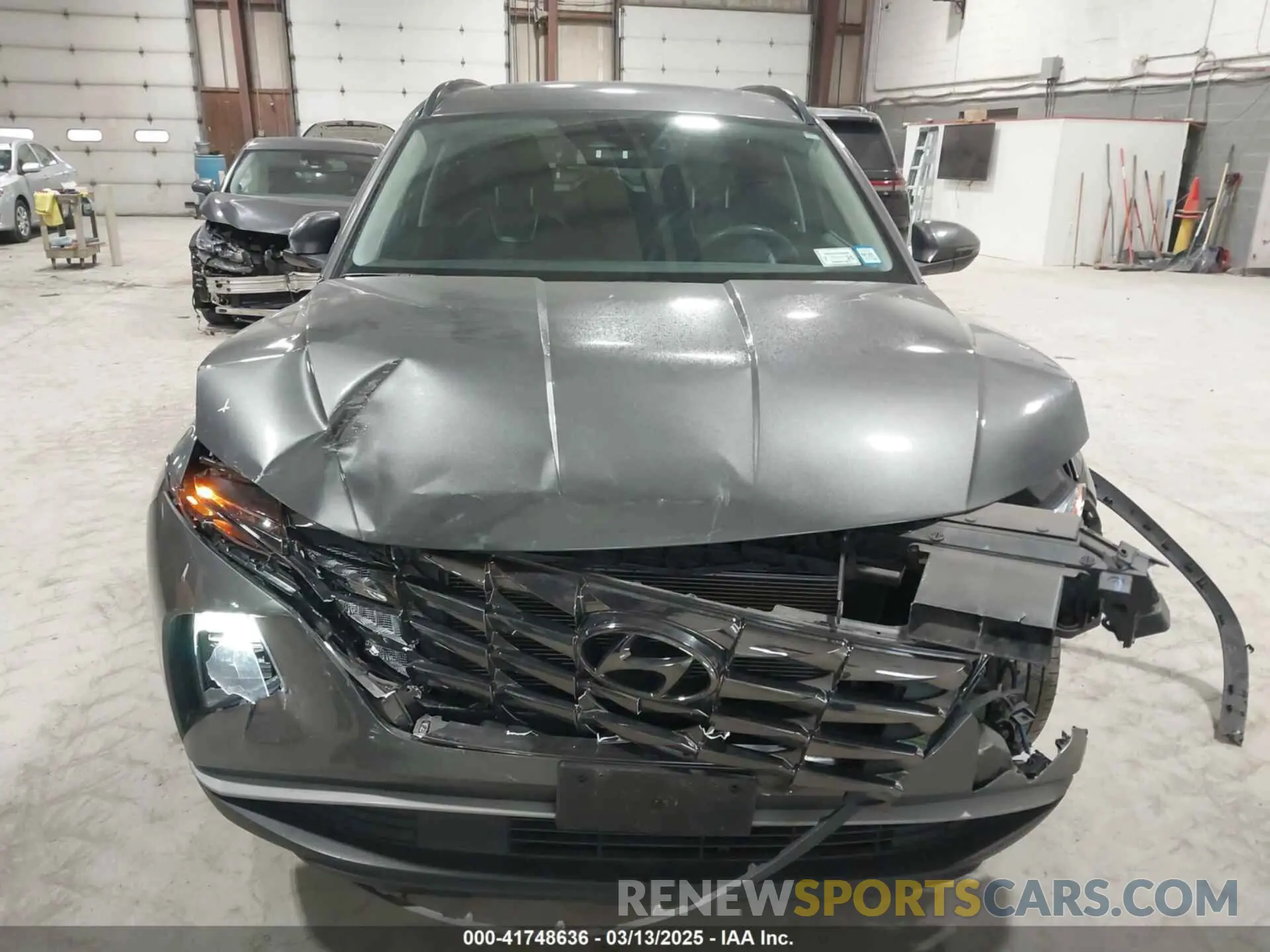 6 Photograph of a damaged car 5NMJCCAE1NH089480 HYUNDAI TUCSON 2022