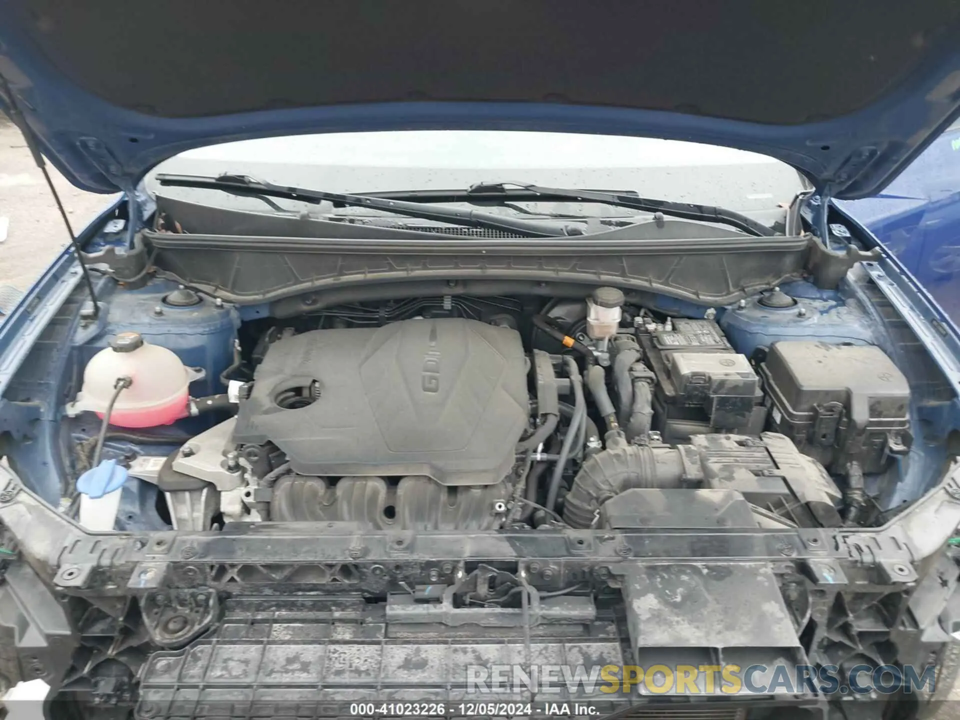 10 Photograph of a damaged car 5NMJCCAE2NH054091 HYUNDAI TUCSON 2022