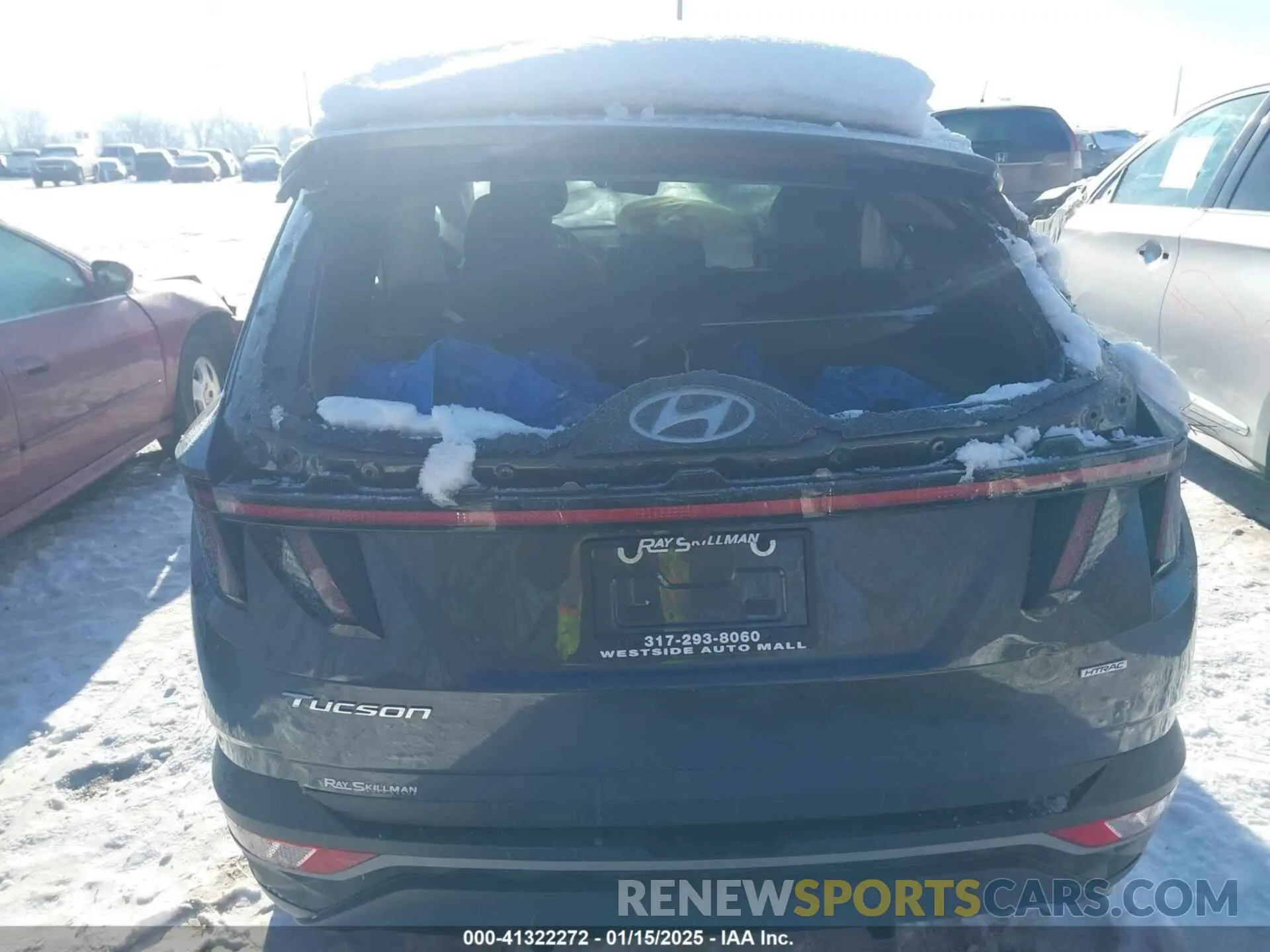 15 Photograph of a damaged car 5NMJCCAE2NH064412 HYUNDAI TUCSON 2022