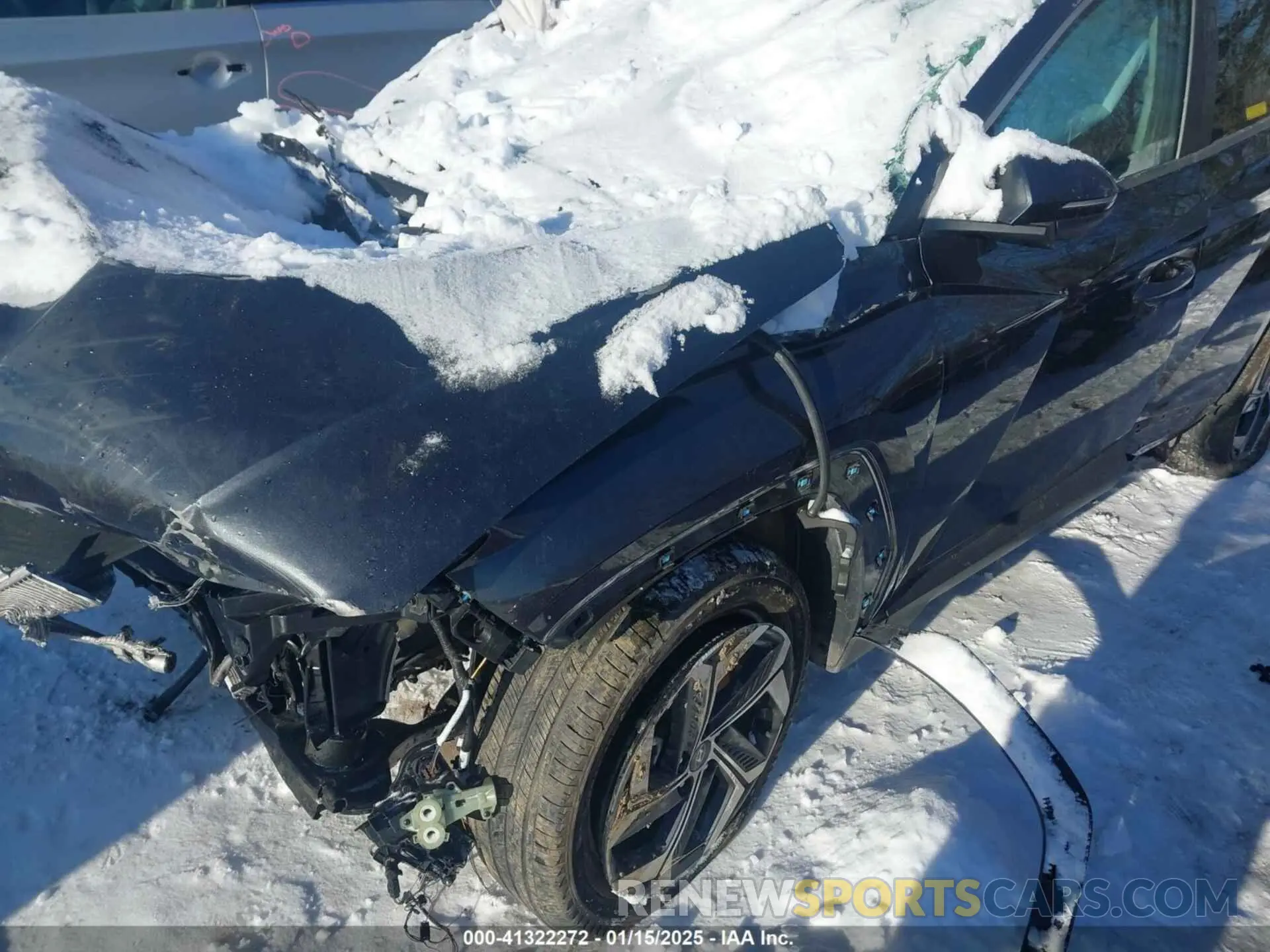 16 Photograph of a damaged car 5NMJCCAE2NH064412 HYUNDAI TUCSON 2022