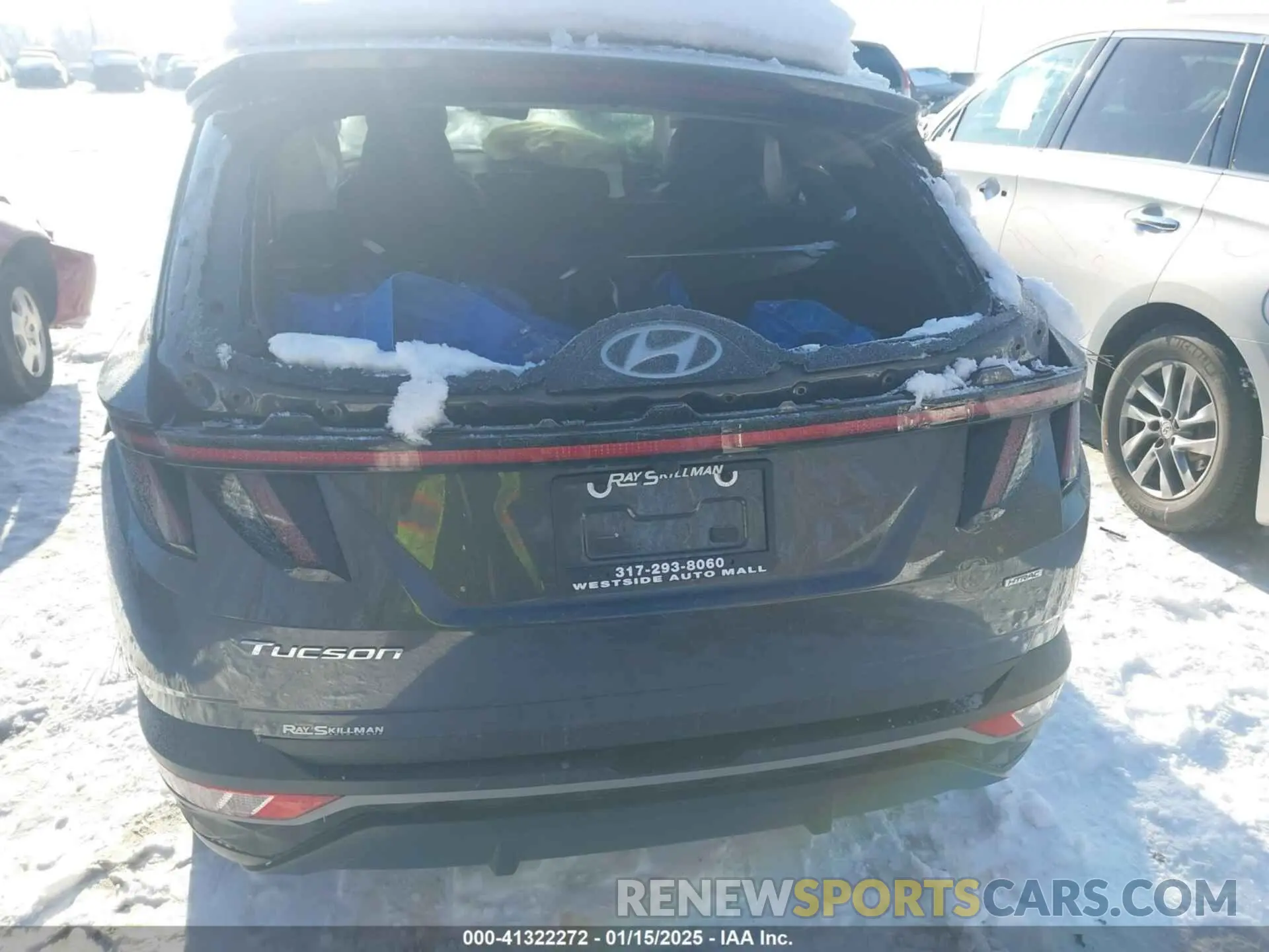 19 Photograph of a damaged car 5NMJCCAE2NH064412 HYUNDAI TUCSON 2022