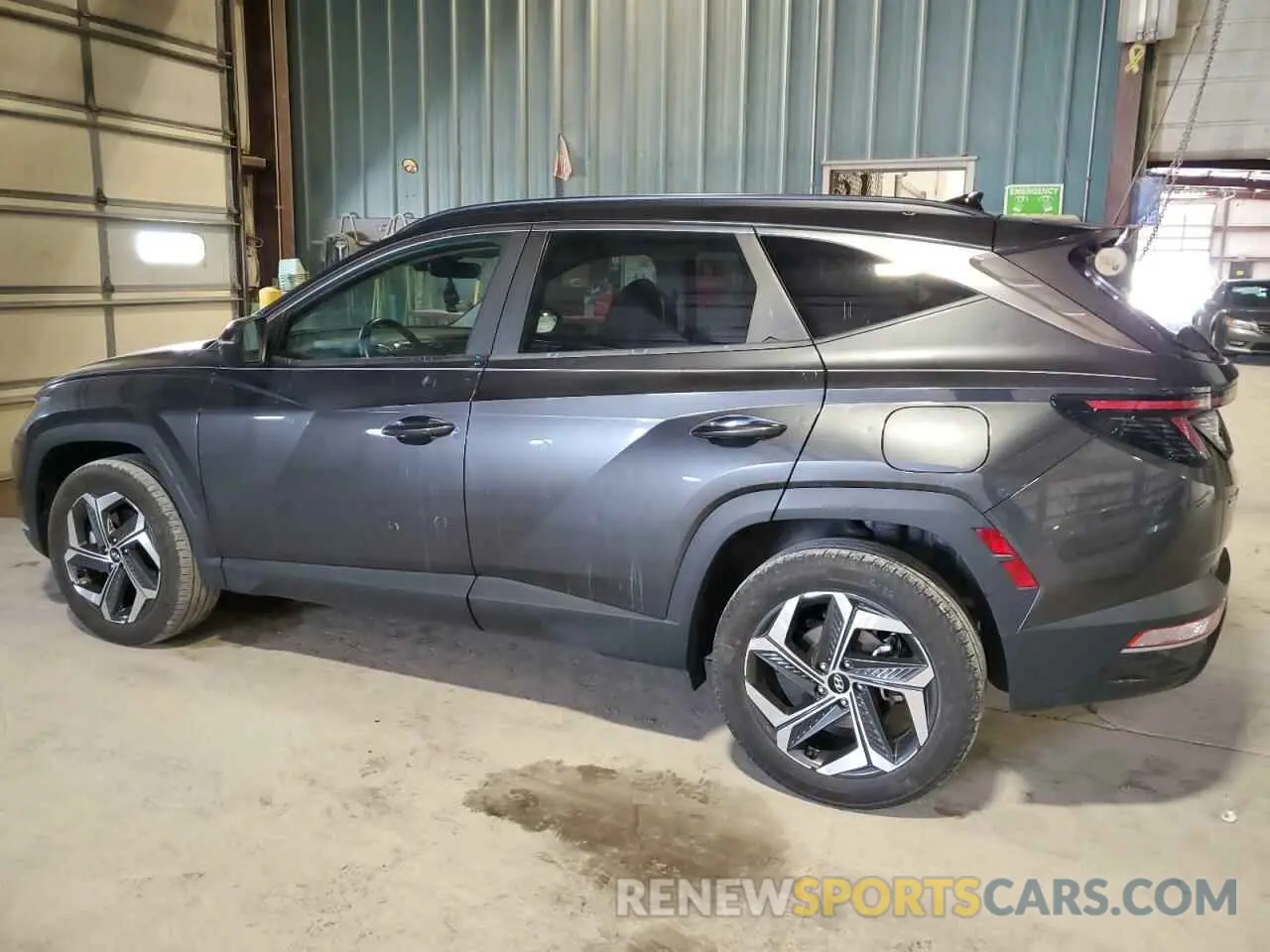 2 Photograph of a damaged car 5NMJCCAE2NH094865 HYUNDAI TUCSON 2022