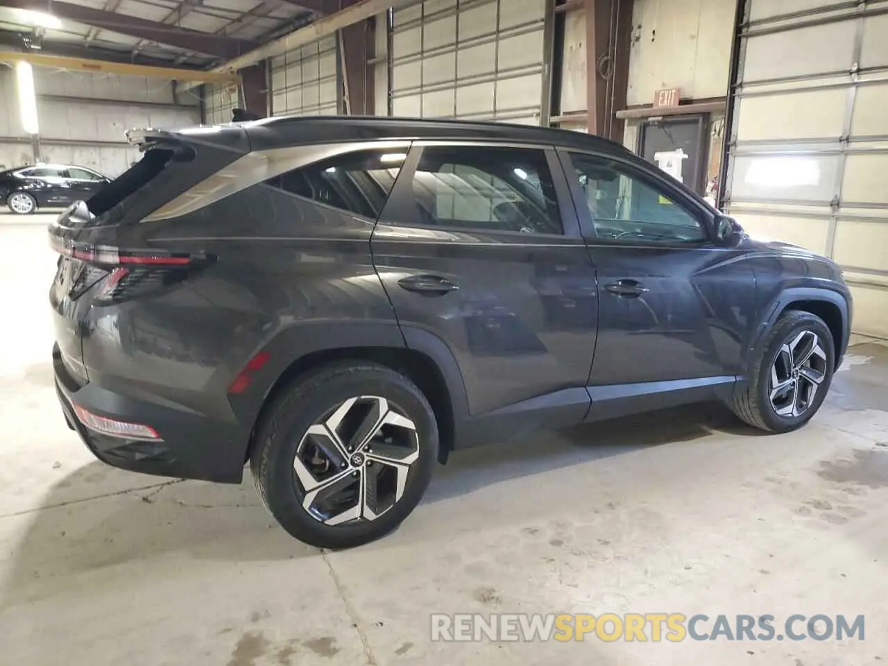3 Photograph of a damaged car 5NMJCCAE2NH094865 HYUNDAI TUCSON 2022