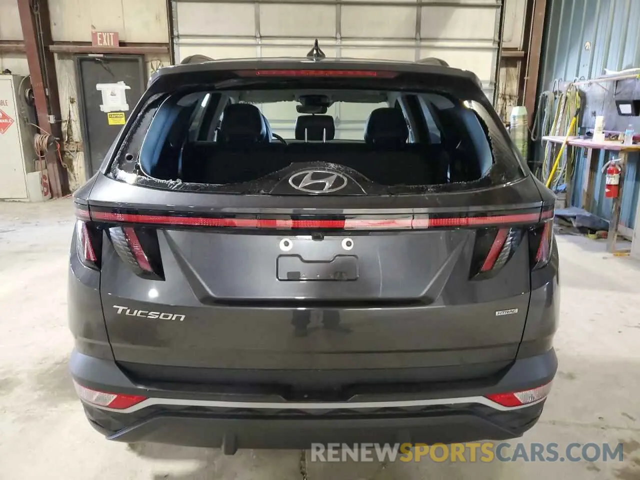 6 Photograph of a damaged car 5NMJCCAE2NH094865 HYUNDAI TUCSON 2022
