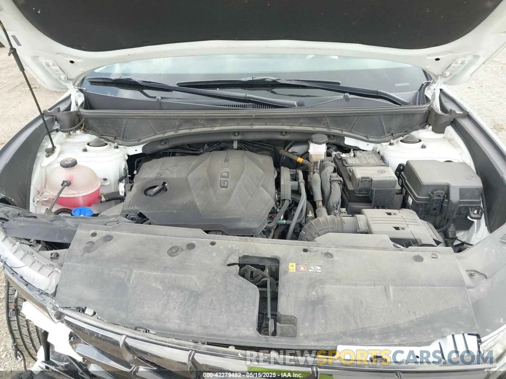 10 Photograph of a damaged car 5NMJCCAE3NH047585 HYUNDAI TUCSON 2022