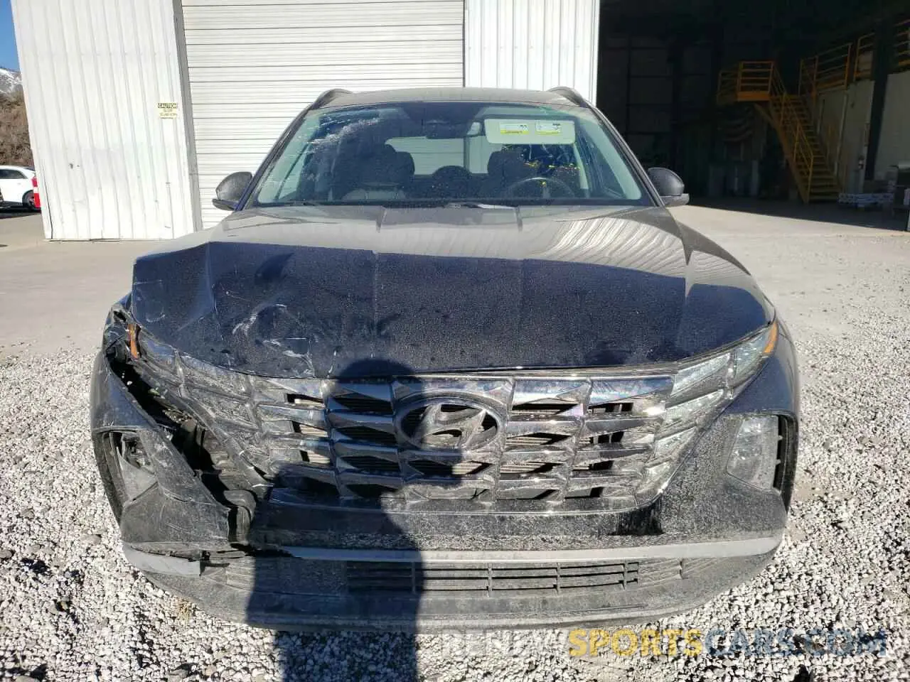 5 Photograph of a damaged car 5NMJCCAE3NH073068 HYUNDAI TUCSON 2022