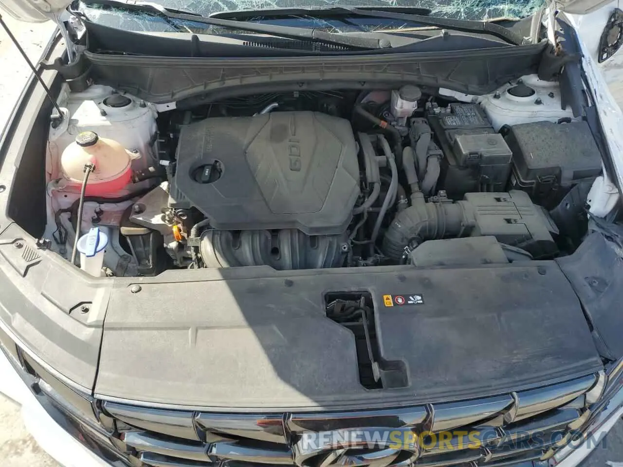 13 Photograph of a damaged car 5NMJCCAE4NH029922 HYUNDAI TUCSON 2022