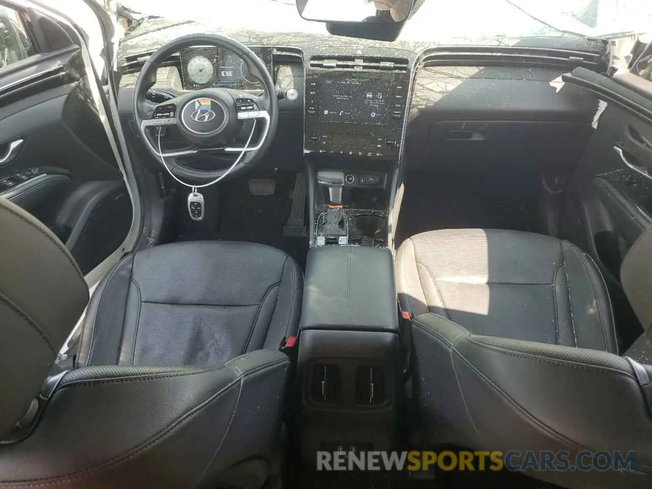 8 Photograph of a damaged car 5NMJCCAE4NH029922 HYUNDAI TUCSON 2022