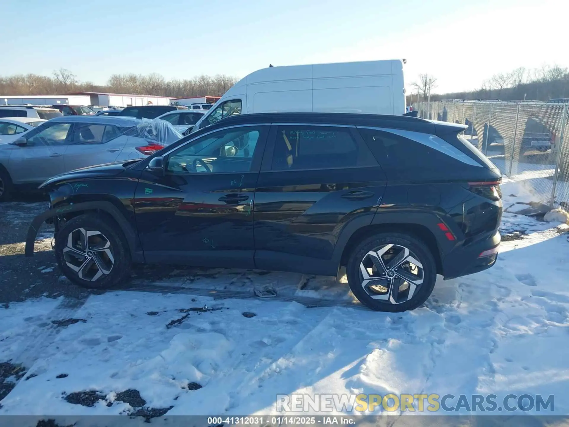 15 Photograph of a damaged car 5NMJCCAE4NH039074 HYUNDAI TUCSON 2022