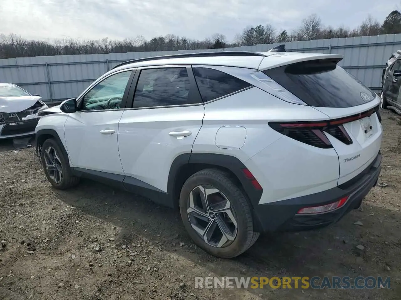 2 Photograph of a damaged car 5NMJCCAE4NH148313 HYUNDAI TUCSON 2022