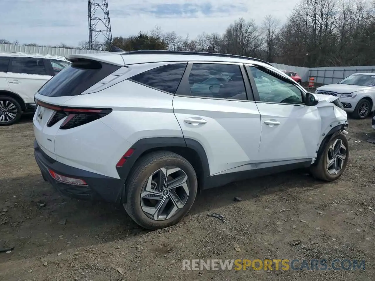 3 Photograph of a damaged car 5NMJCCAE4NH148313 HYUNDAI TUCSON 2022