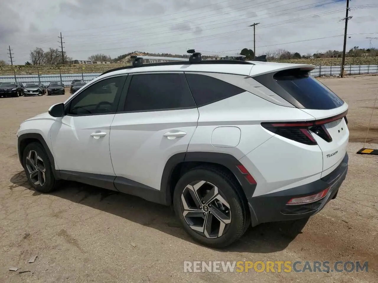 2 Photograph of a damaged car 5NMJCCAE5NH035292 HYUNDAI TUCSON 2022