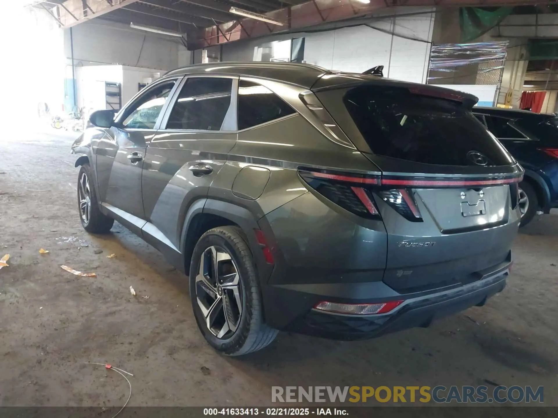 3 Photograph of a damaged car 5NMJCCAE5NH042078 HYUNDAI TUCSON 2022