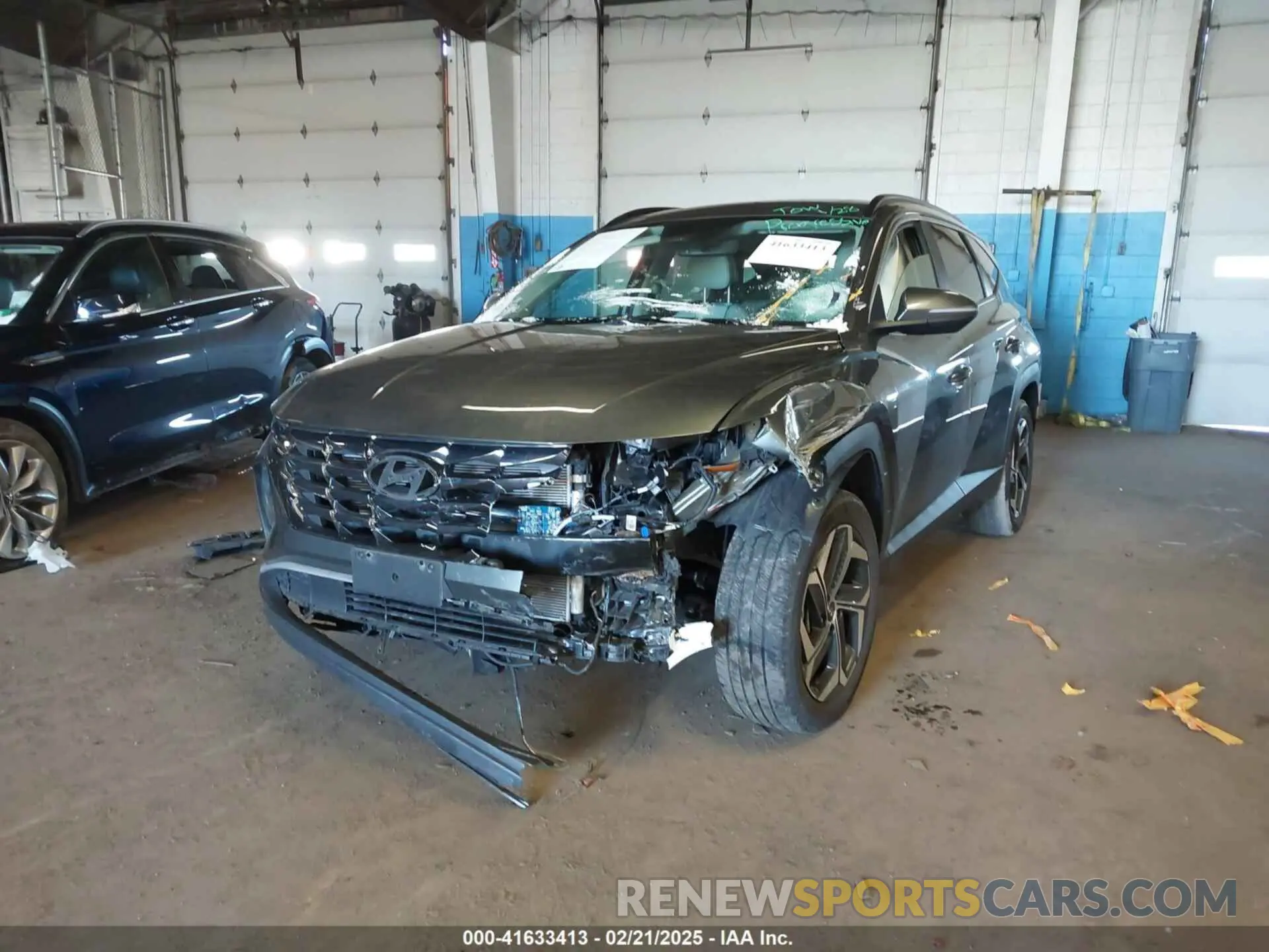 6 Photograph of a damaged car 5NMJCCAE5NH042078 HYUNDAI TUCSON 2022