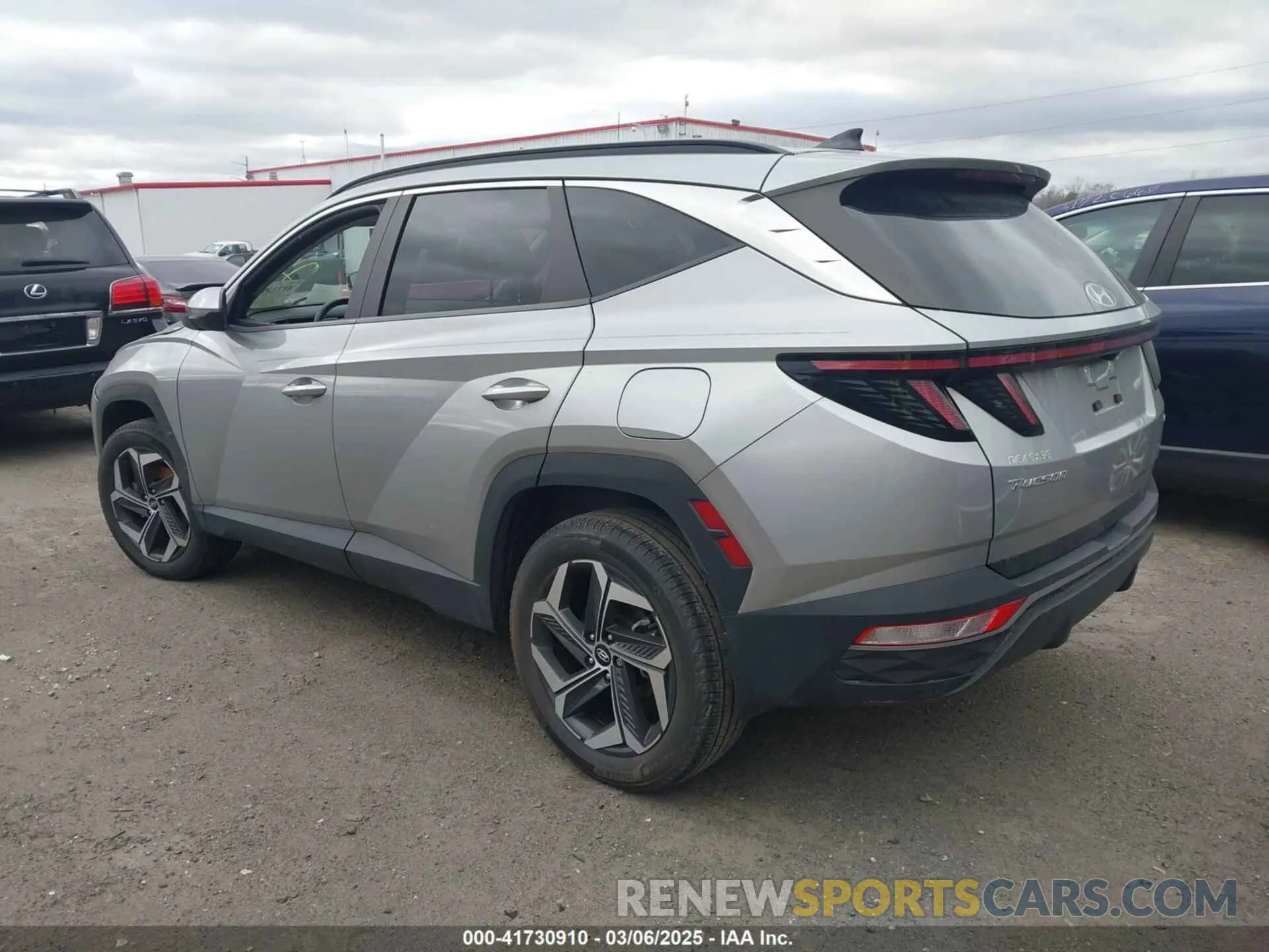 3 Photograph of a damaged car 5NMJCCAE6NH077440 HYUNDAI TUCSON 2022
