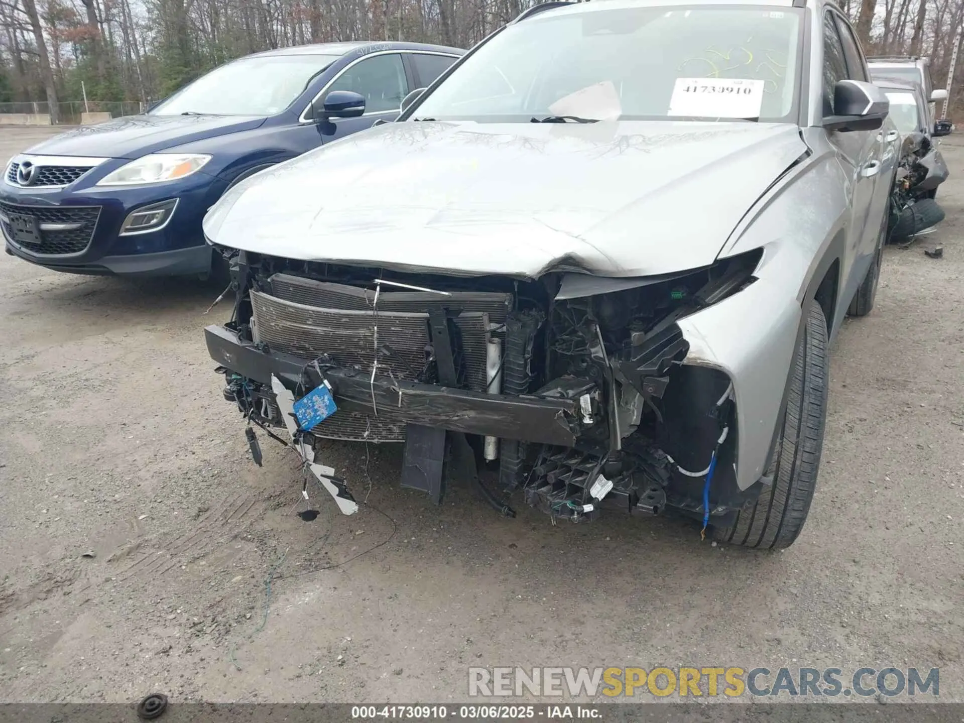 6 Photograph of a damaged car 5NMJCCAE6NH077440 HYUNDAI TUCSON 2022