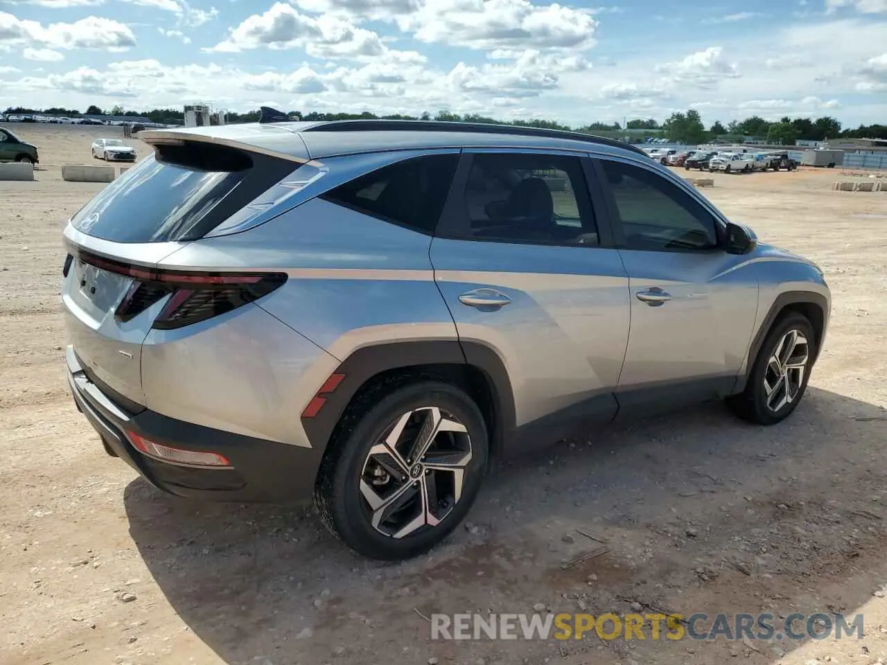 3 Photograph of a damaged car 5NMJCCAE6NH140049 HYUNDAI TUCSON 2022