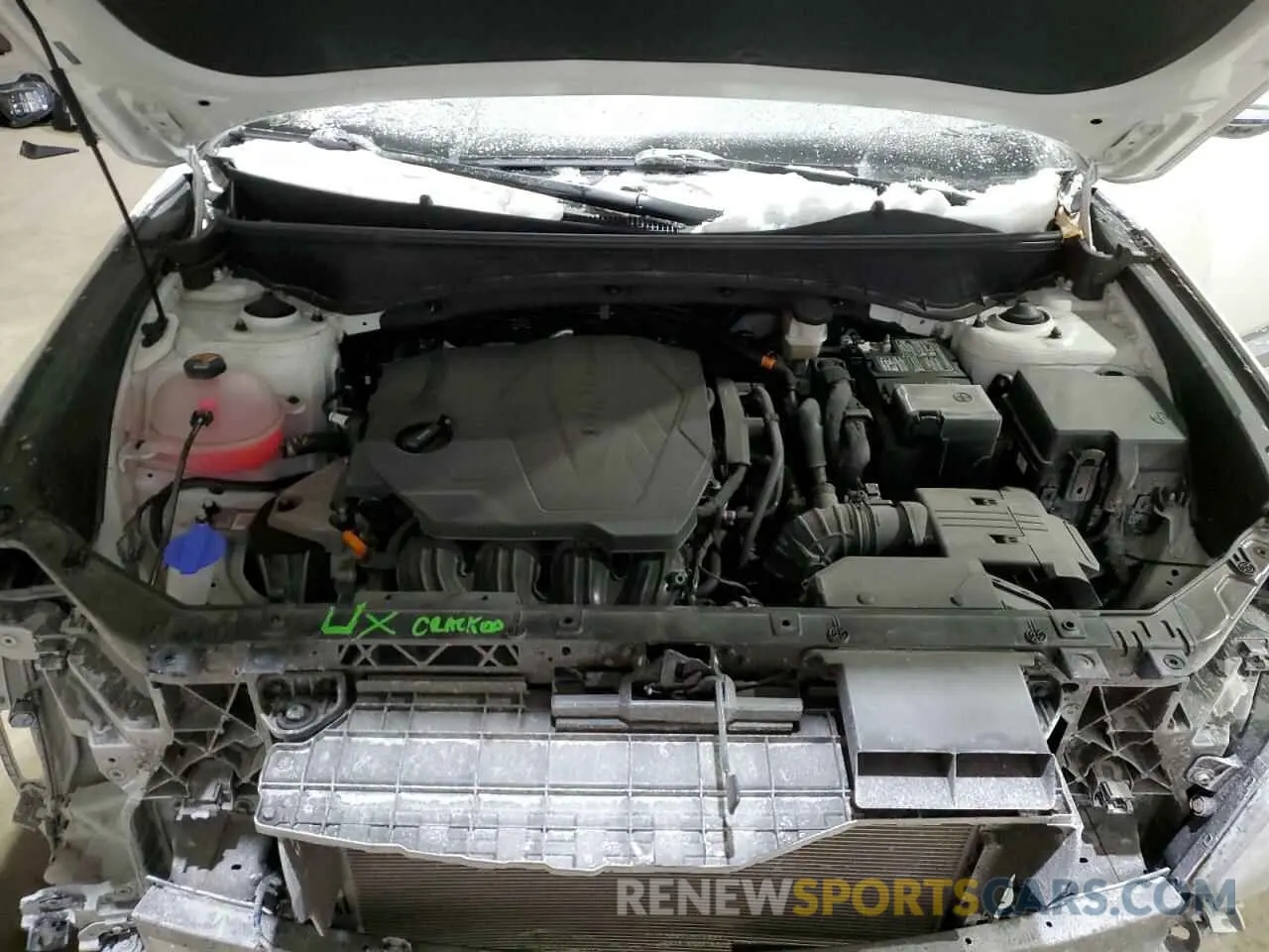 12 Photograph of a damaged car 5NMJCCAE8NH041328 HYUNDAI TUCSON 2022