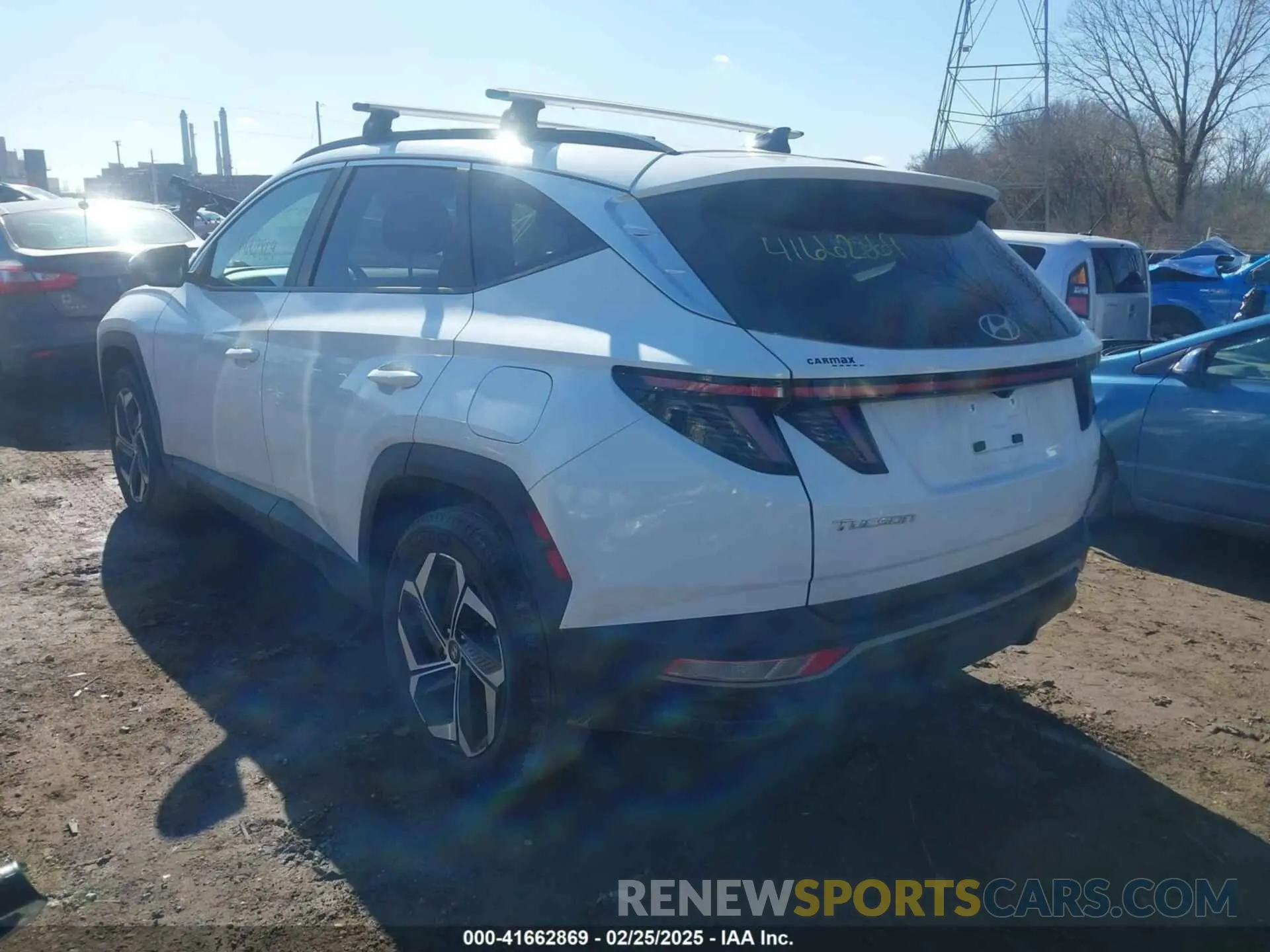 3 Photograph of a damaged car 5NMJCCAE8NH042107 HYUNDAI TUCSON 2022