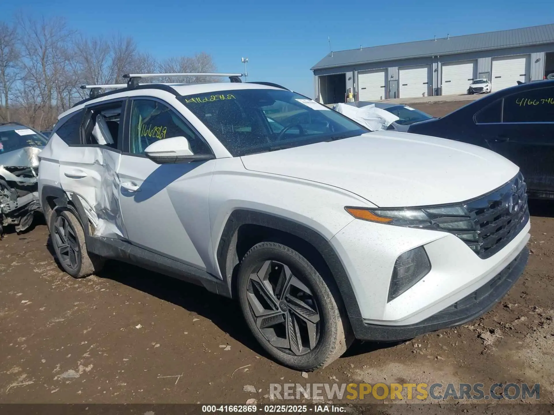 6 Photograph of a damaged car 5NMJCCAE8NH042107 HYUNDAI TUCSON 2022