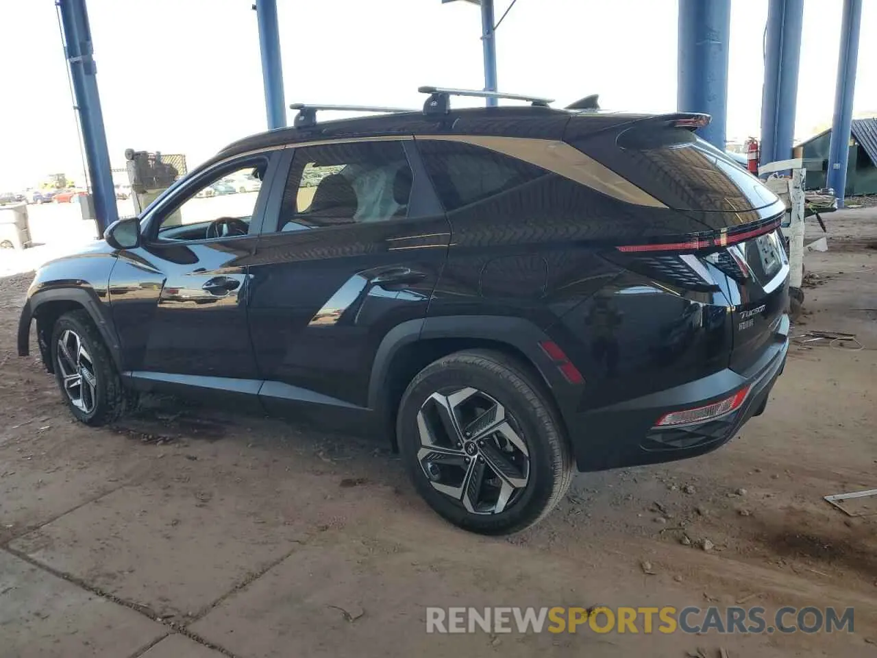 2 Photograph of a damaged car 5NMJCCAE8NH126279 HYUNDAI TUCSON 2022