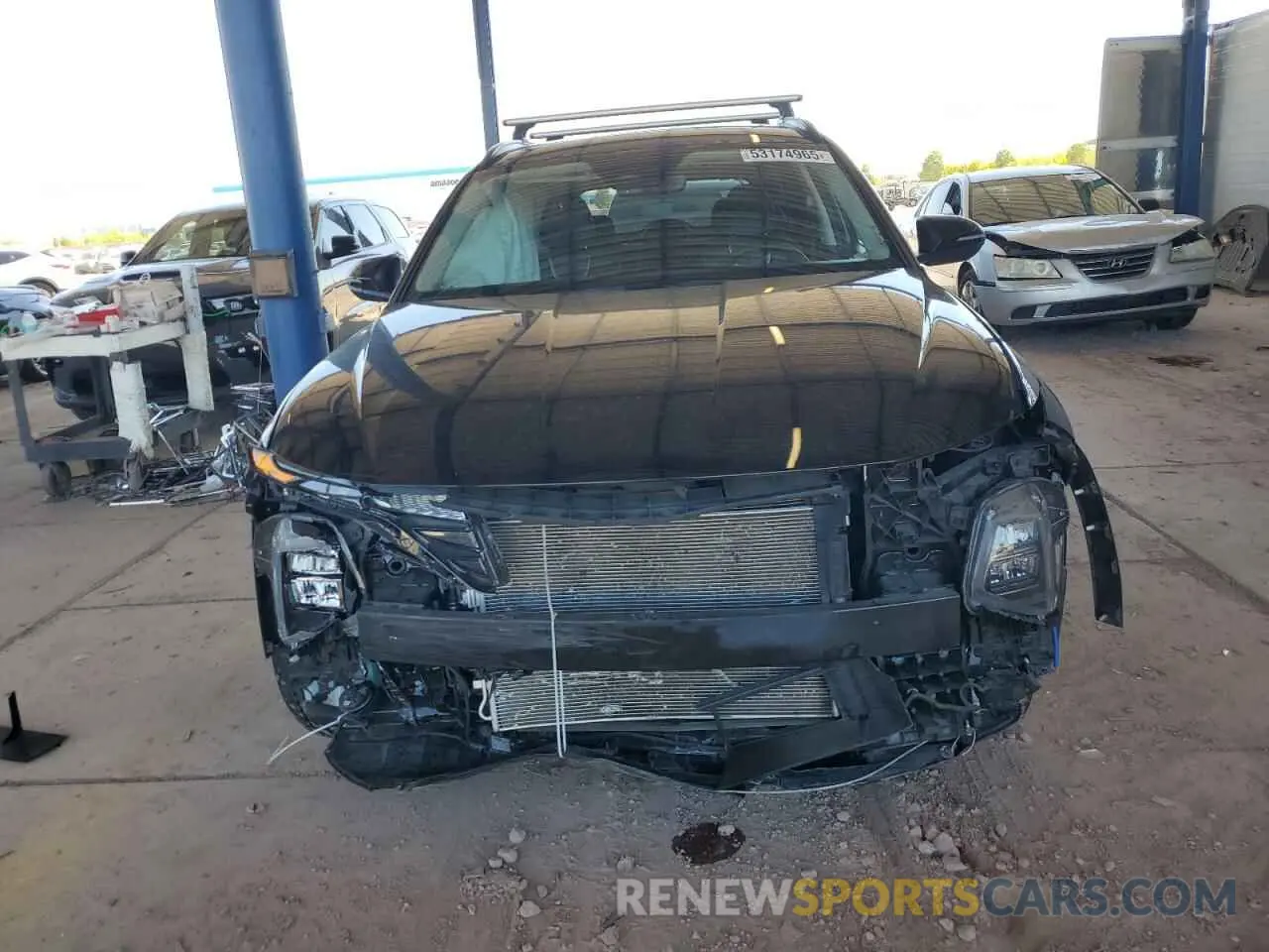 5 Photograph of a damaged car 5NMJCCAE8NH126279 HYUNDAI TUCSON 2022