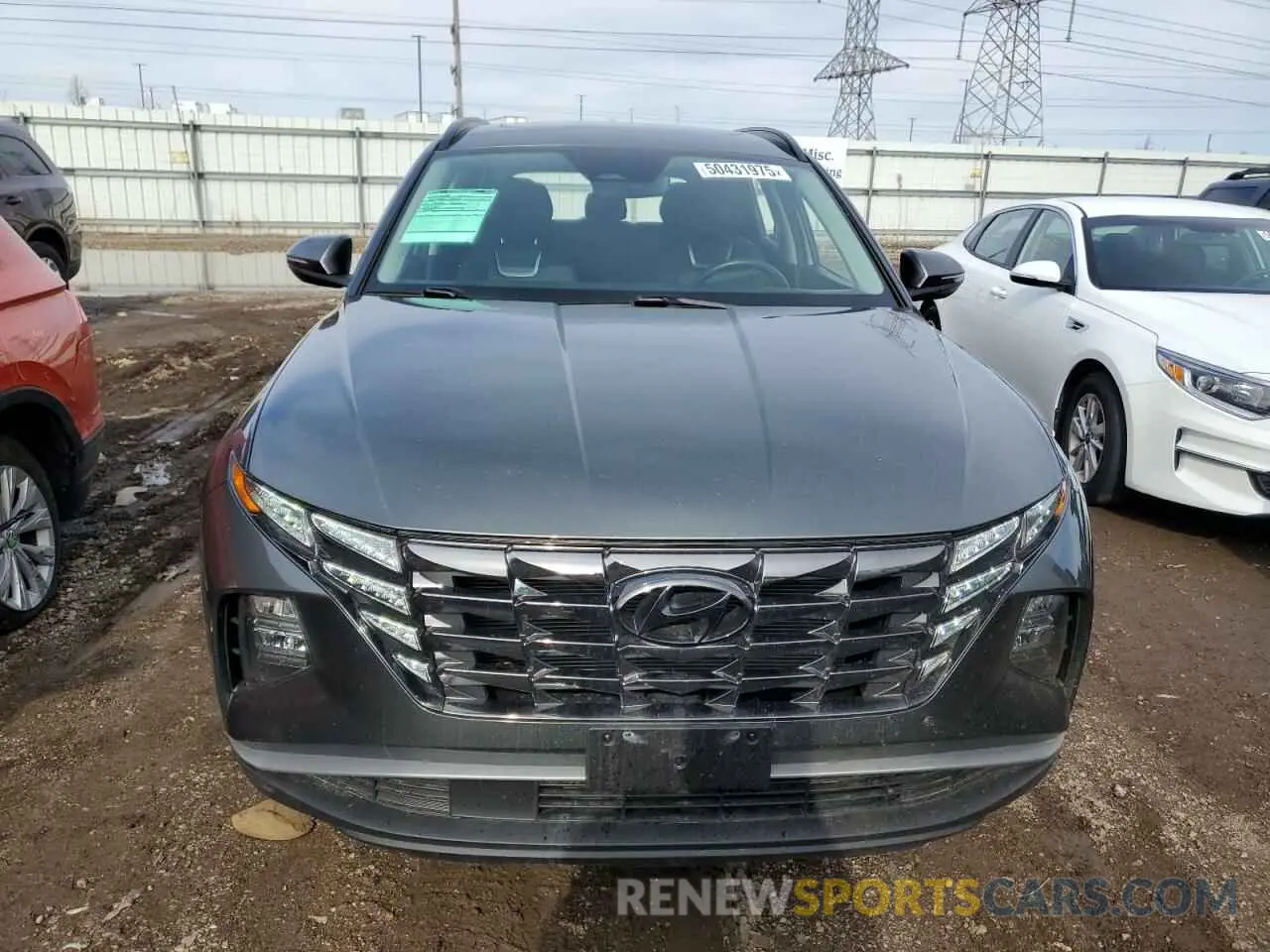 5 Photograph of a damaged car 5NMJCCAE8NH141249 HYUNDAI TUCSON 2022