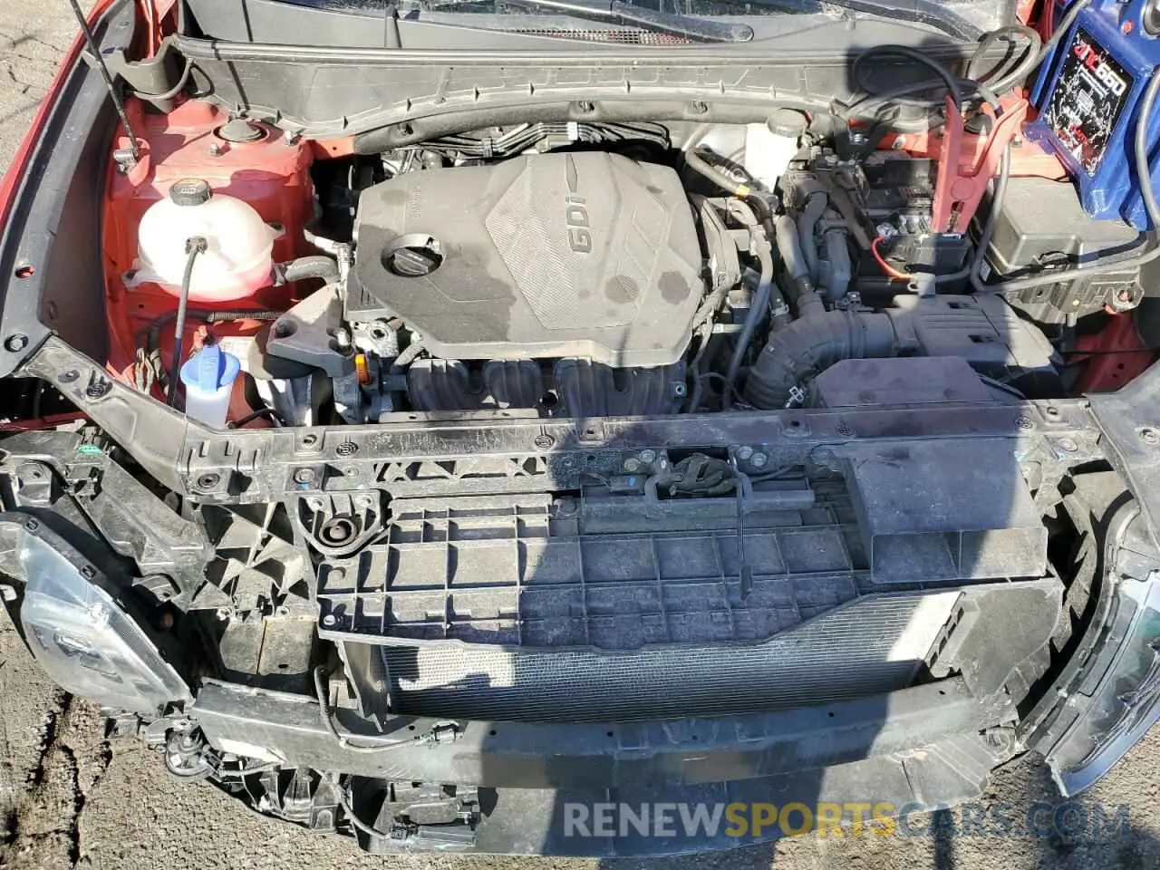 12 Photograph of a damaged car 5NMJCCAE9NH154690 HYUNDAI TUCSON 2022