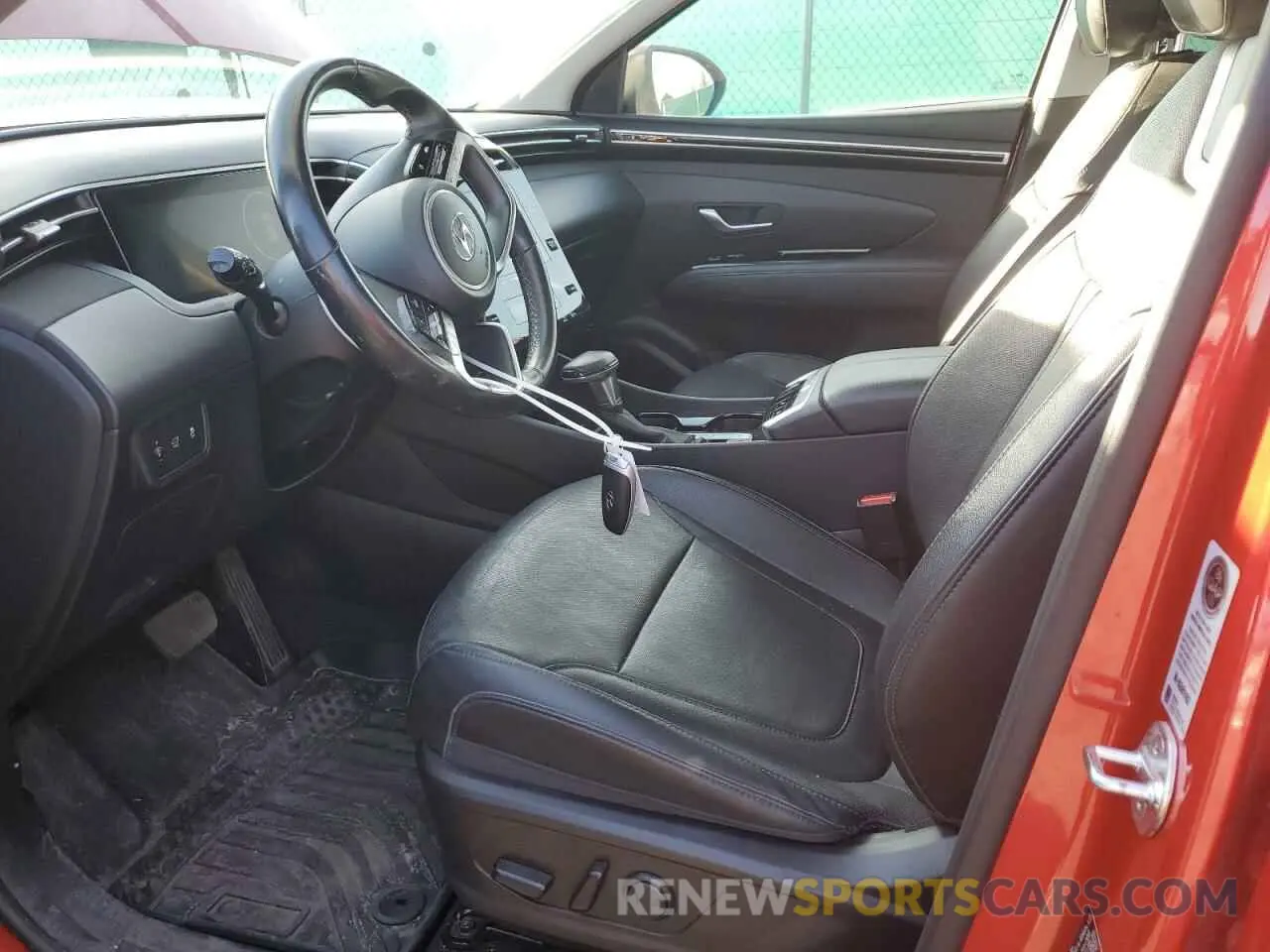 7 Photograph of a damaged car 5NMJCCAE9NH154690 HYUNDAI TUCSON 2022