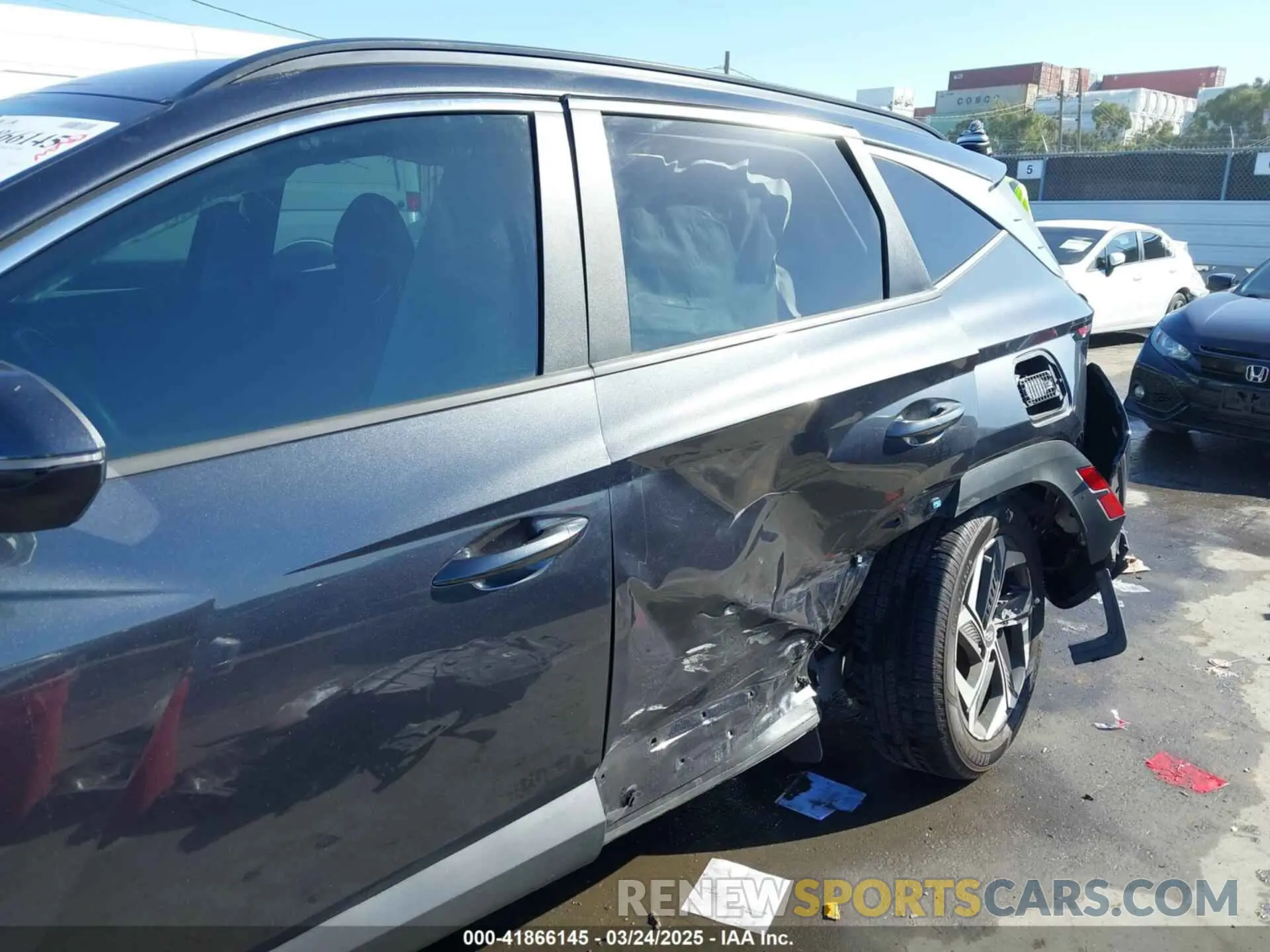 6 Photograph of a damaged car 5NMJCCAEXNH061242 HYUNDAI TUCSON 2022